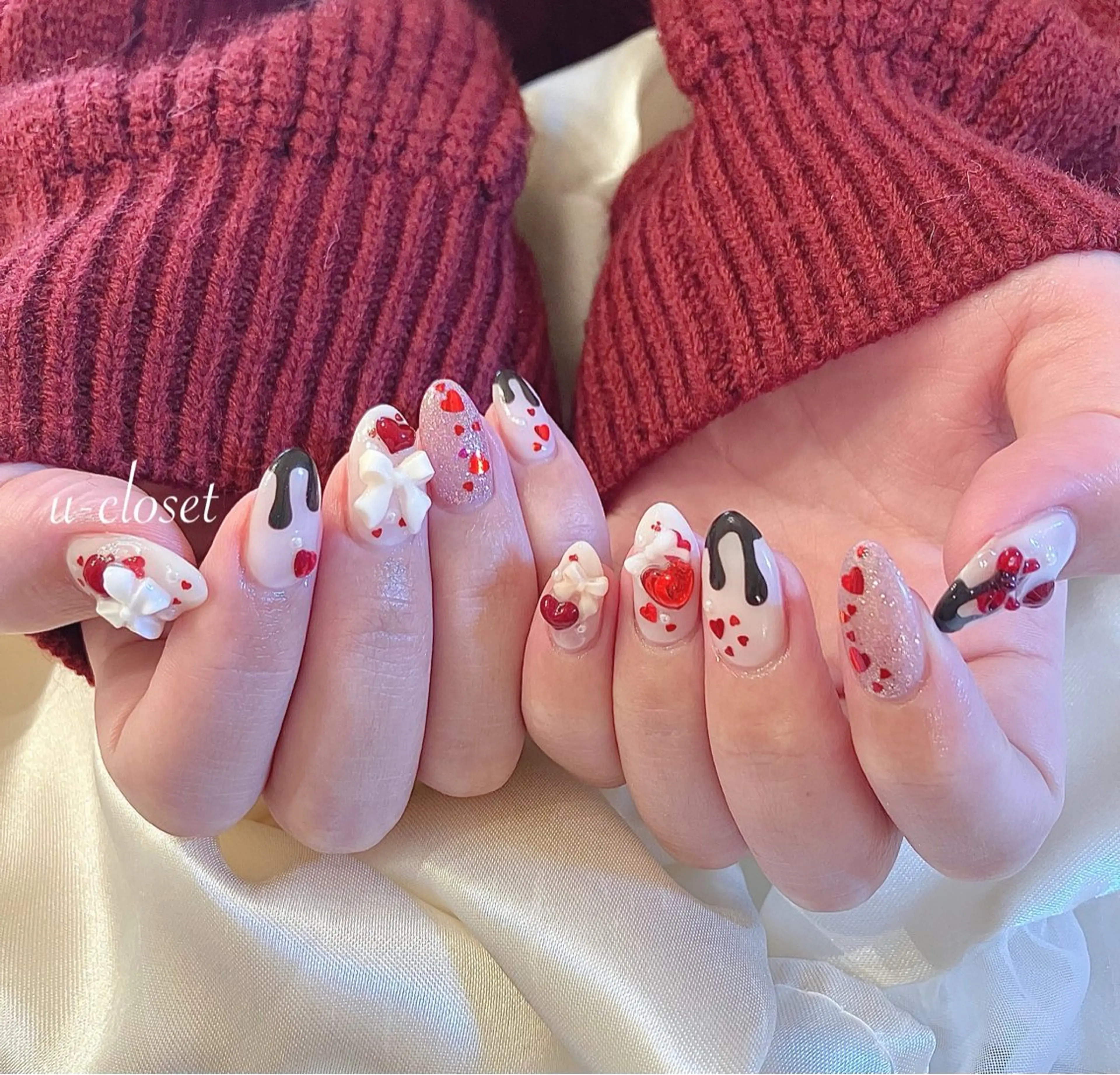 ネイル ハンドネイル u closetのネイルデザイン