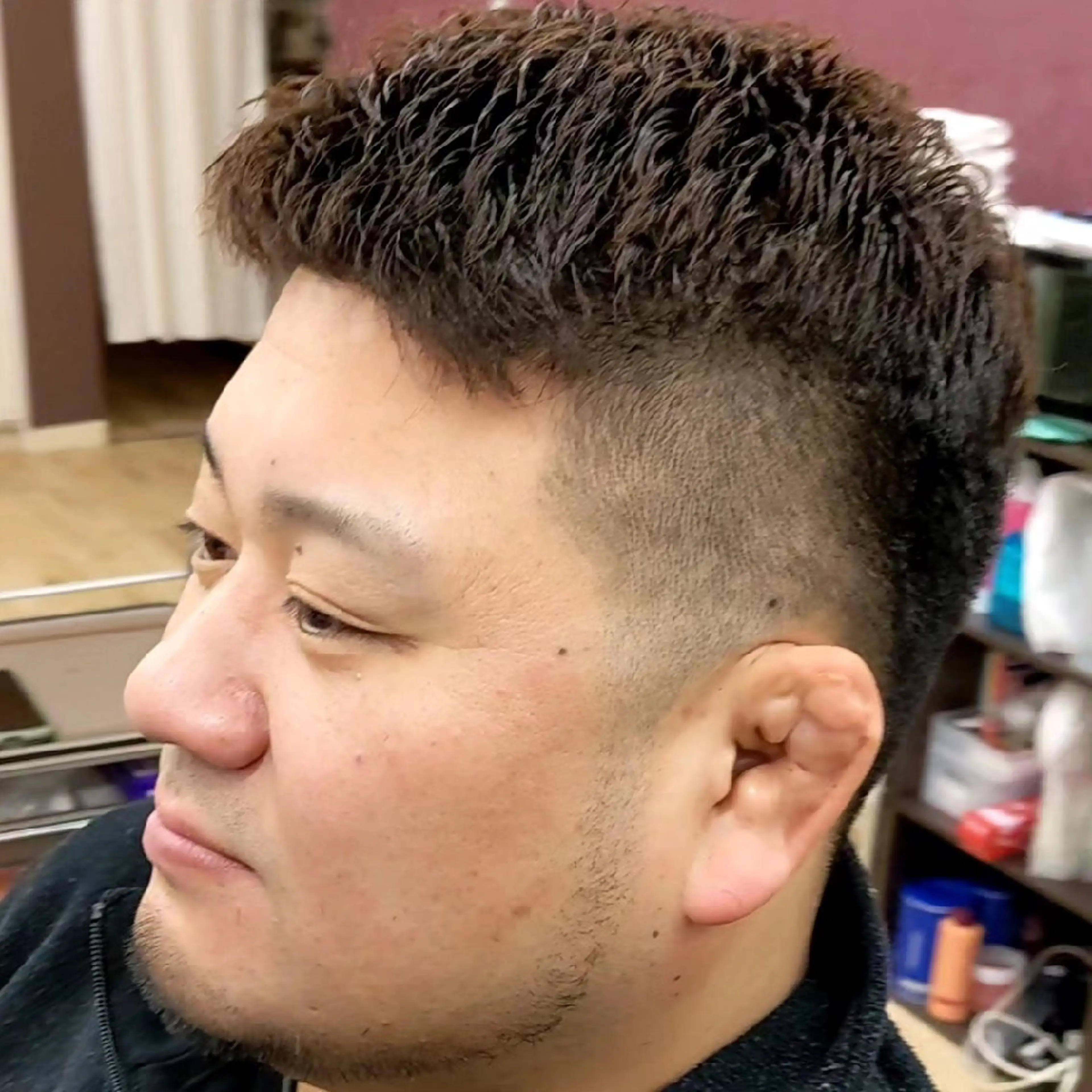 ショート メンズ パーマ メンズパーマ カット パーマ 🏝川津瑛二🧖‍♀ 極上パーマ＆カラー⭕のエステ・リラクイメージ