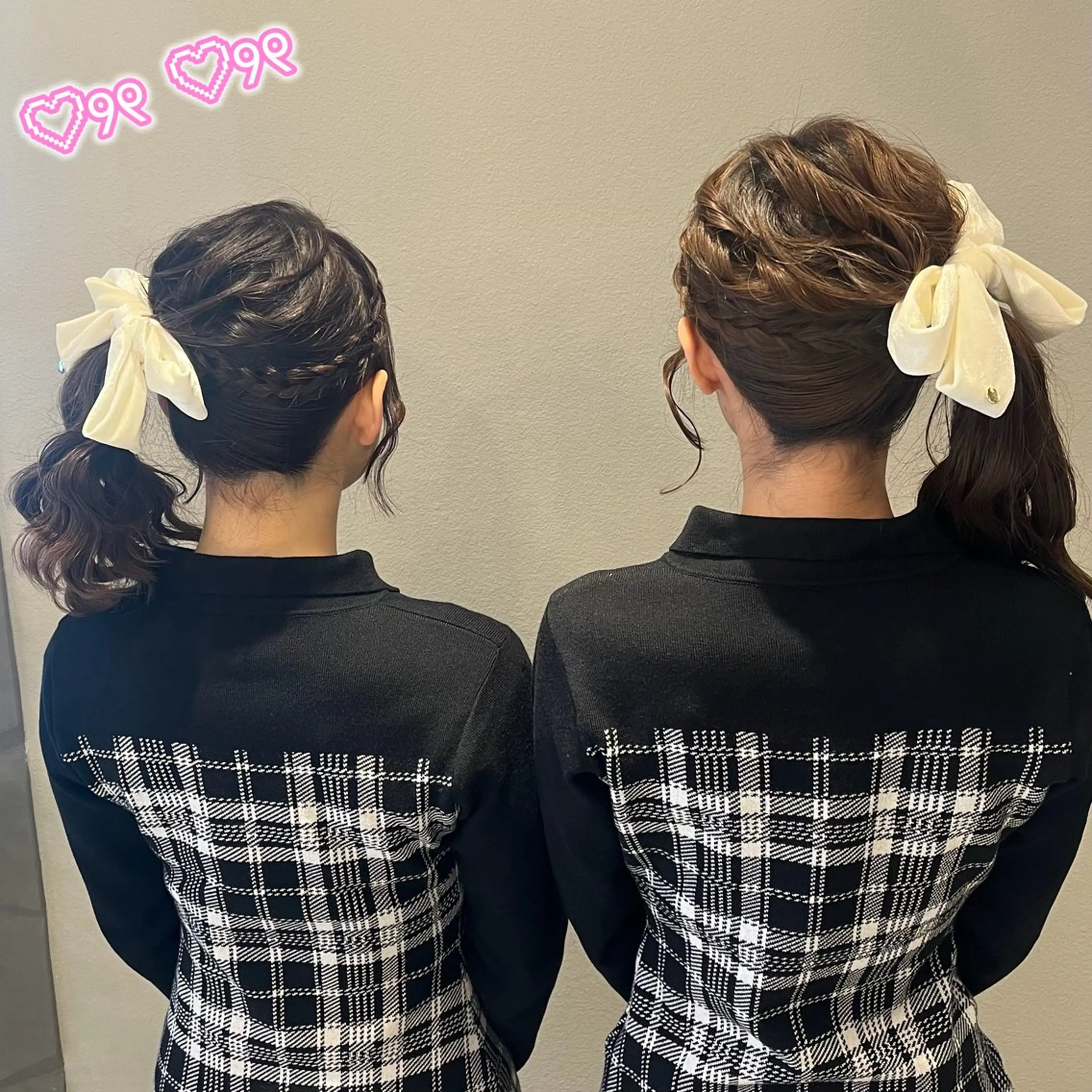 ヘアアレンジ ヘアセット 顔周り/ガーリー /ヘアメ/あつはのヘアスタイル