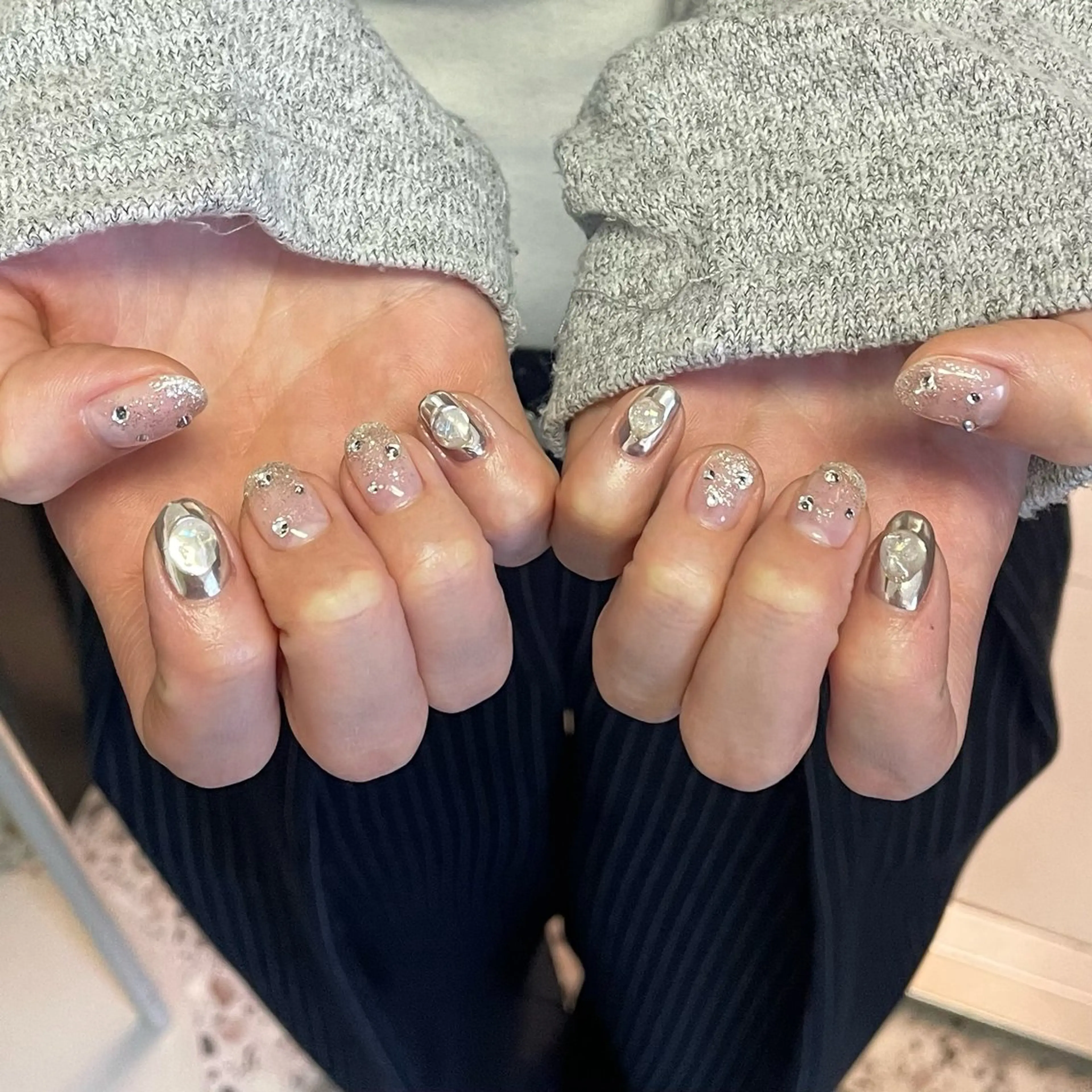 ネイル クリアネイル MATSUI Mのネイルデザイン