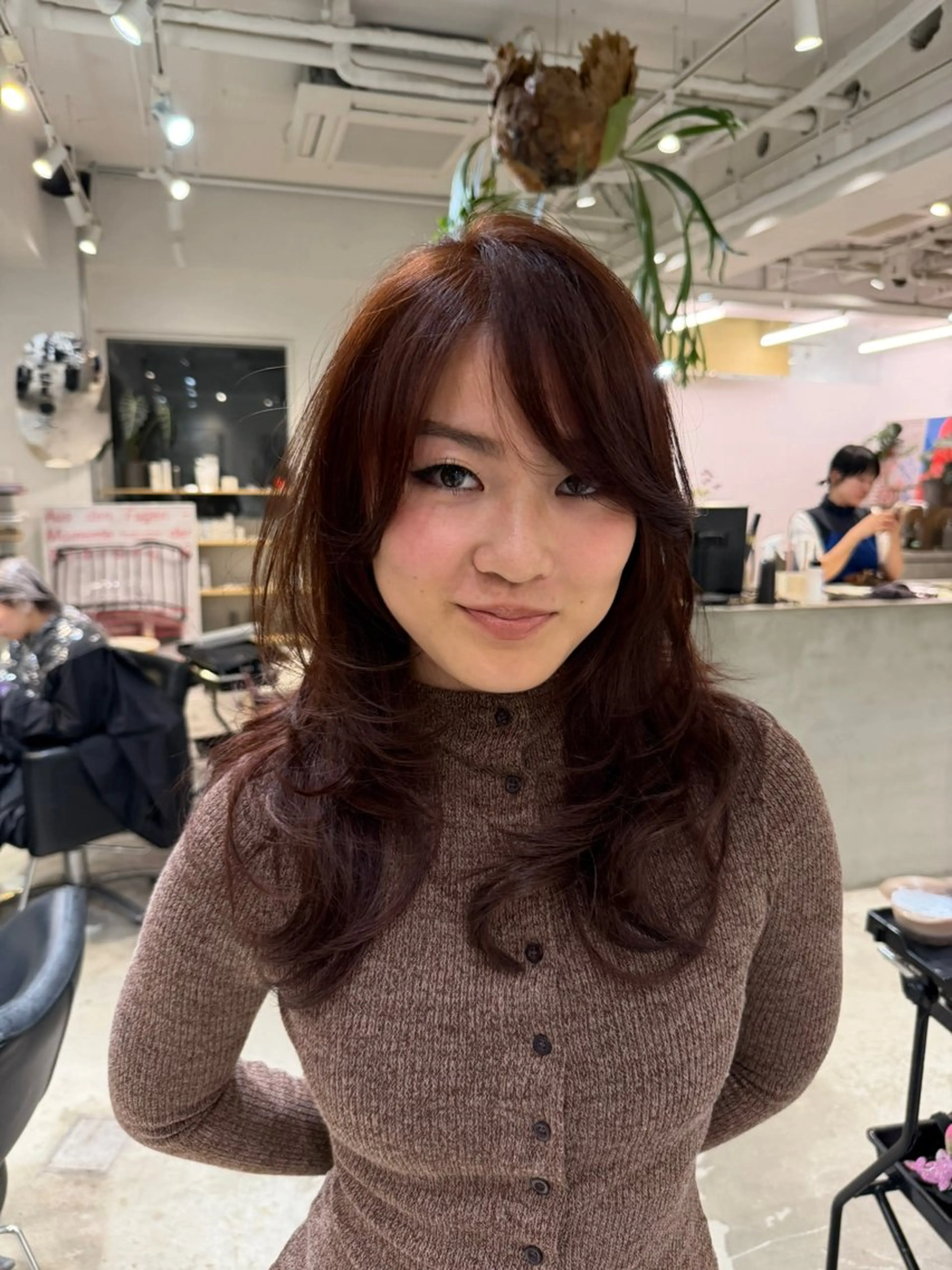 ミディアム カラー p.s. gemmie所属・海外ヘア/ 千佳のヘアスタイル