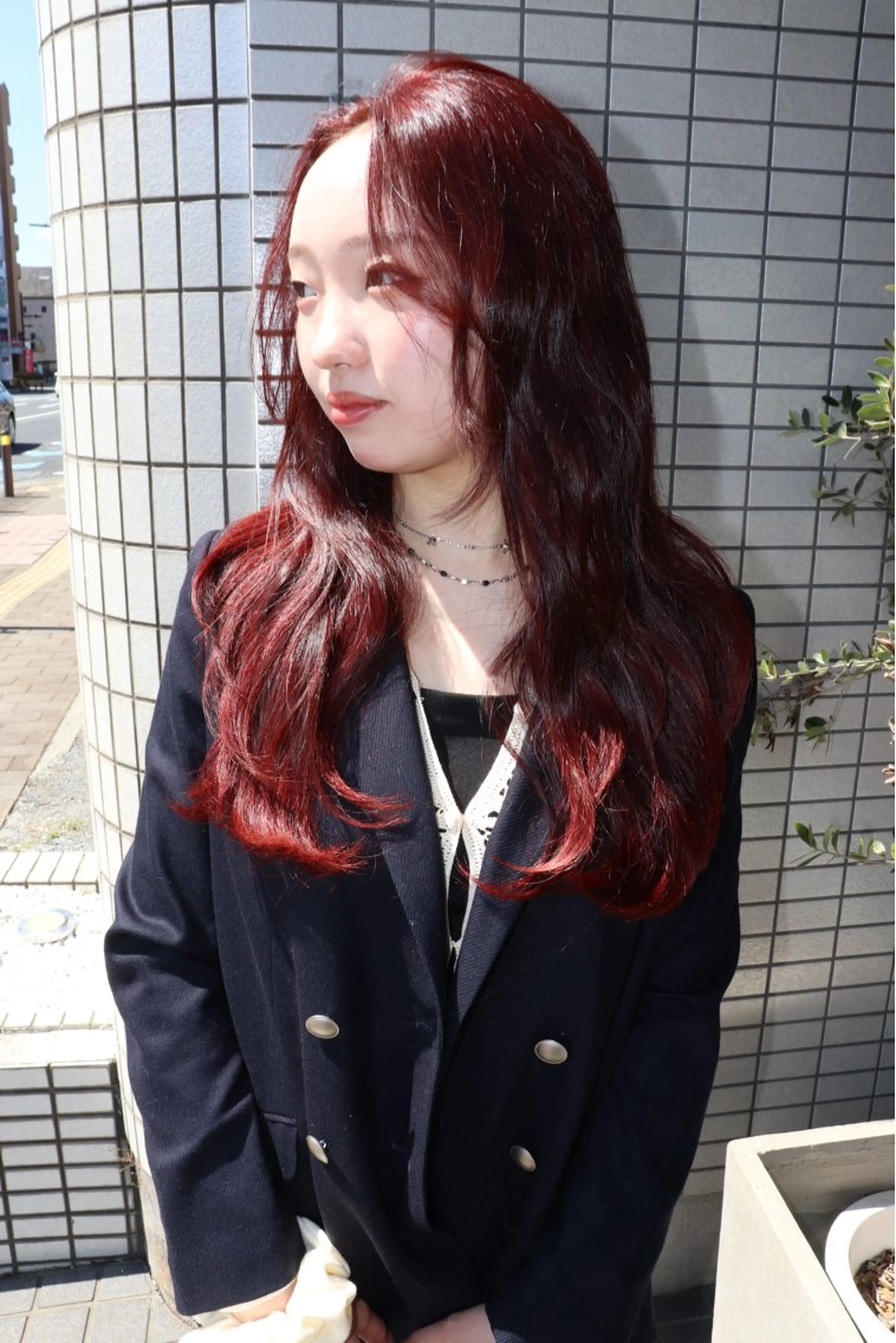 ロング ヘアカラー カラーモデル募集📈 NAMIEのヘアスタイル