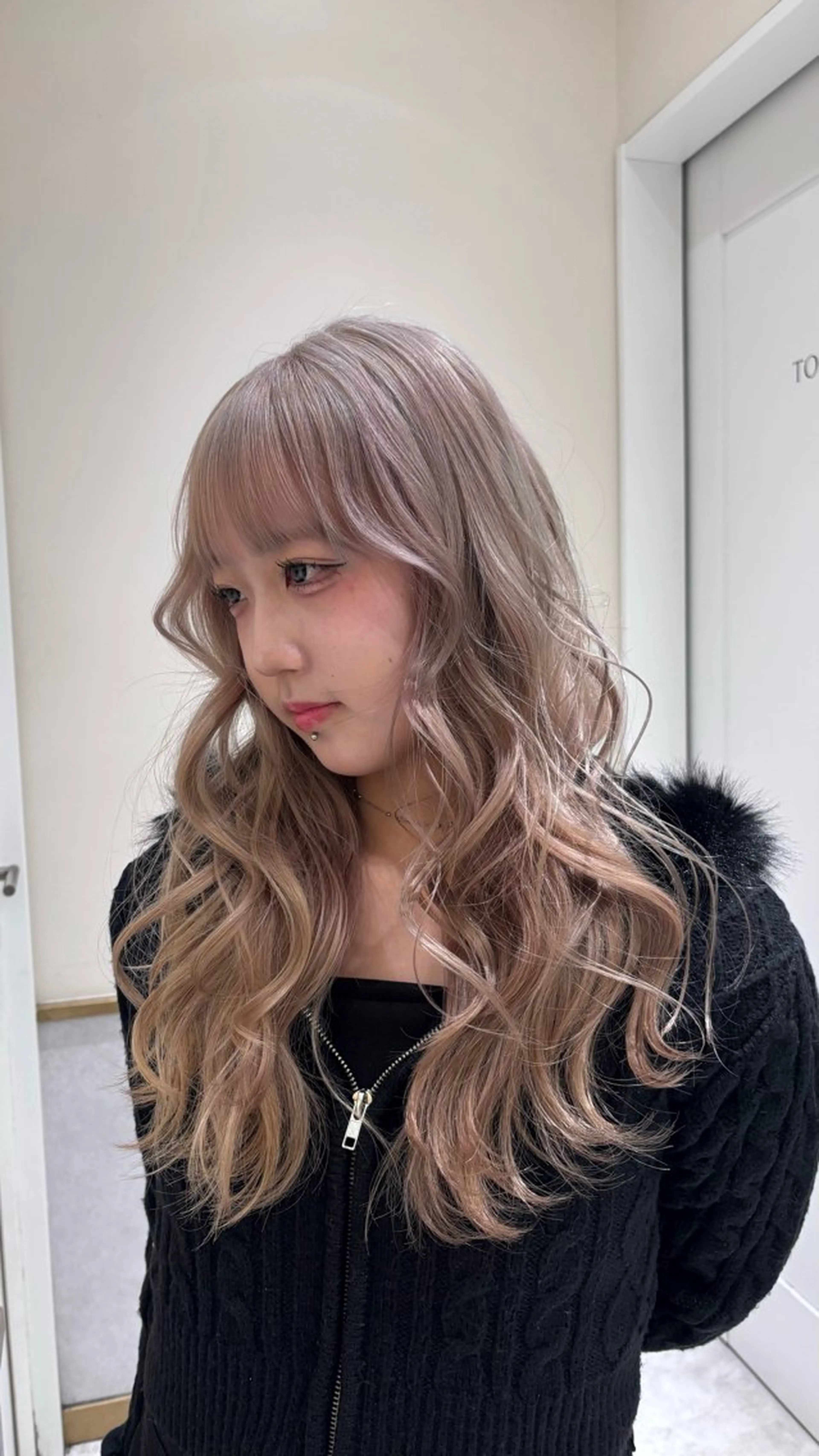 セミロング カラー ヘアカラー ヘアセット 似合わせカラー 🥣KYOKAのヘアスタイル