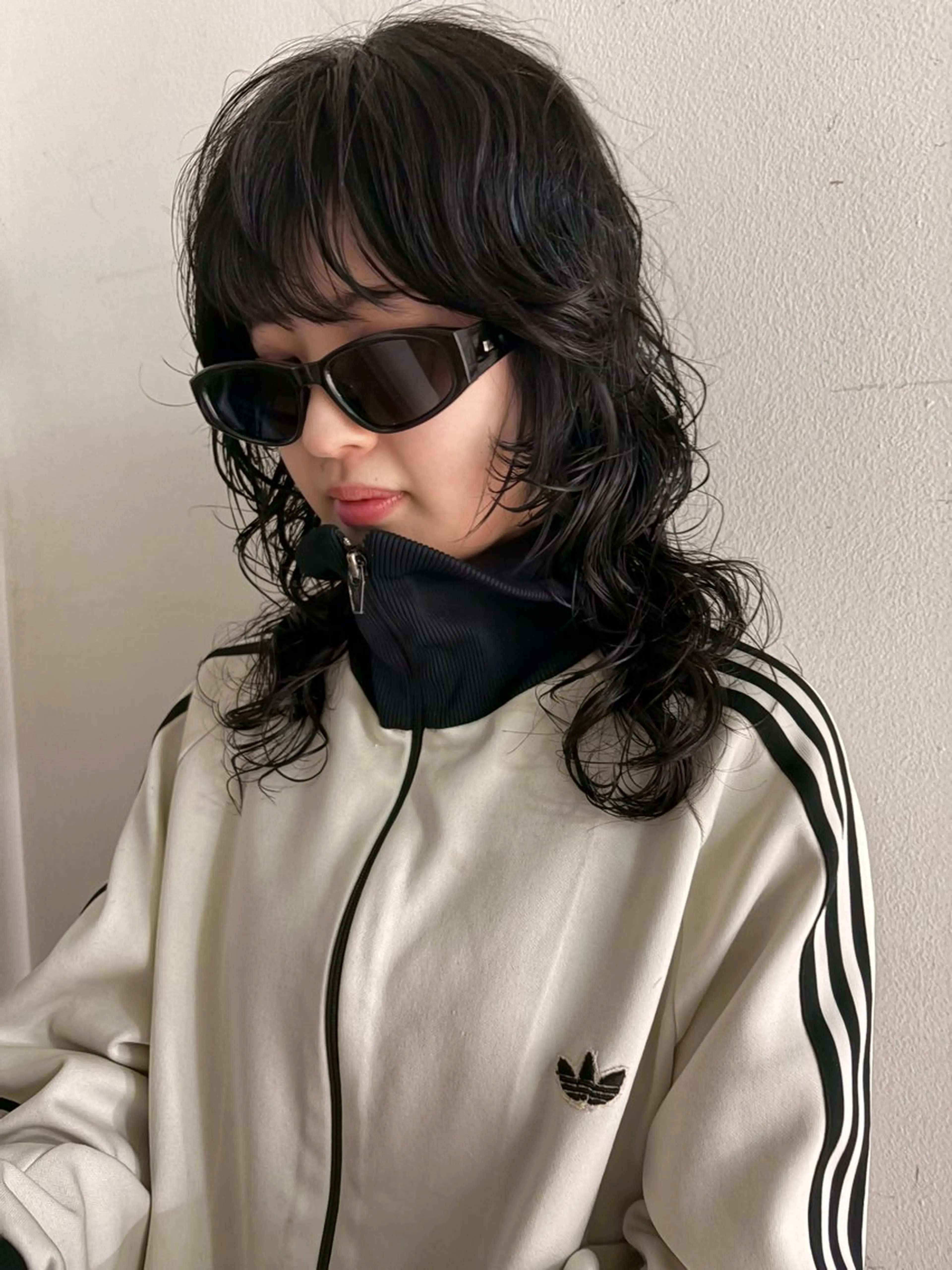 セミロング パーマ セミロングパーマ くせ毛 似合わせカット デジタルパーマ ニュアンスパーマ カット パーマ 千葉パーマ/レイヤー kusa‪🌱‬のヘアスタイル