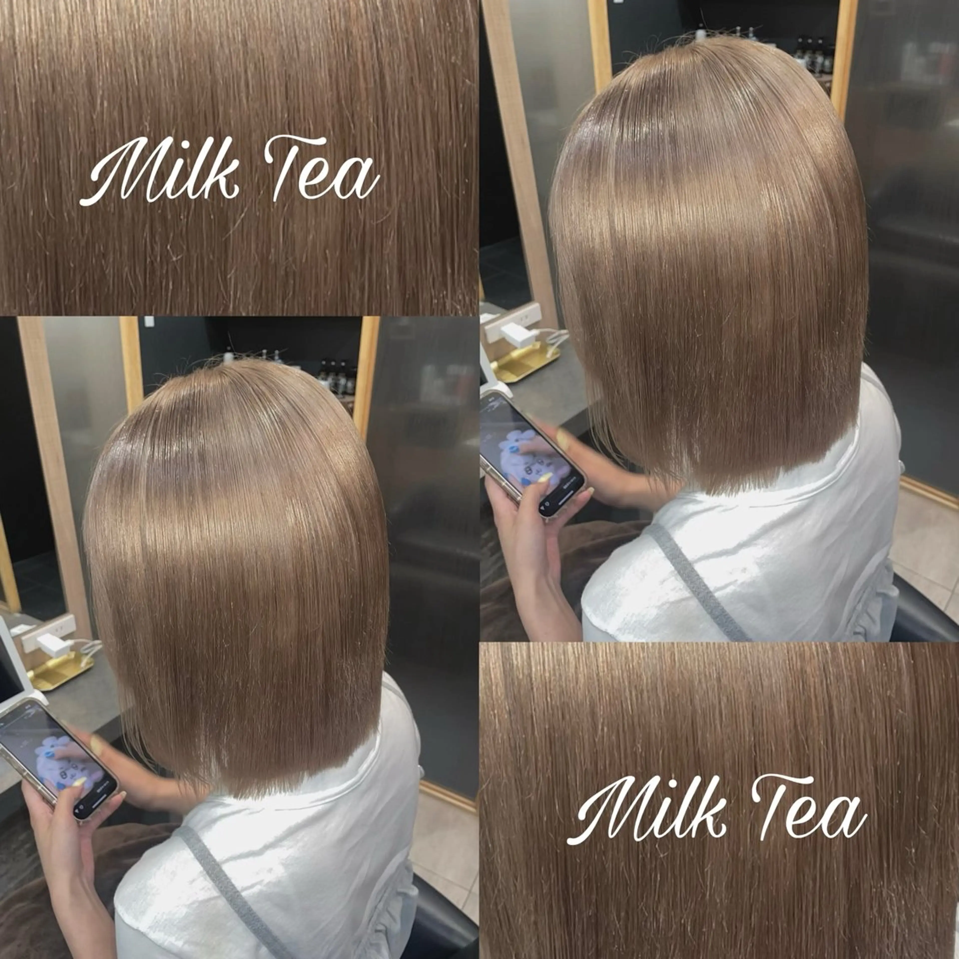 ショート カット ヘアカラー 横浜/ケアブリーチ /人毛エクステのヘアスタイル