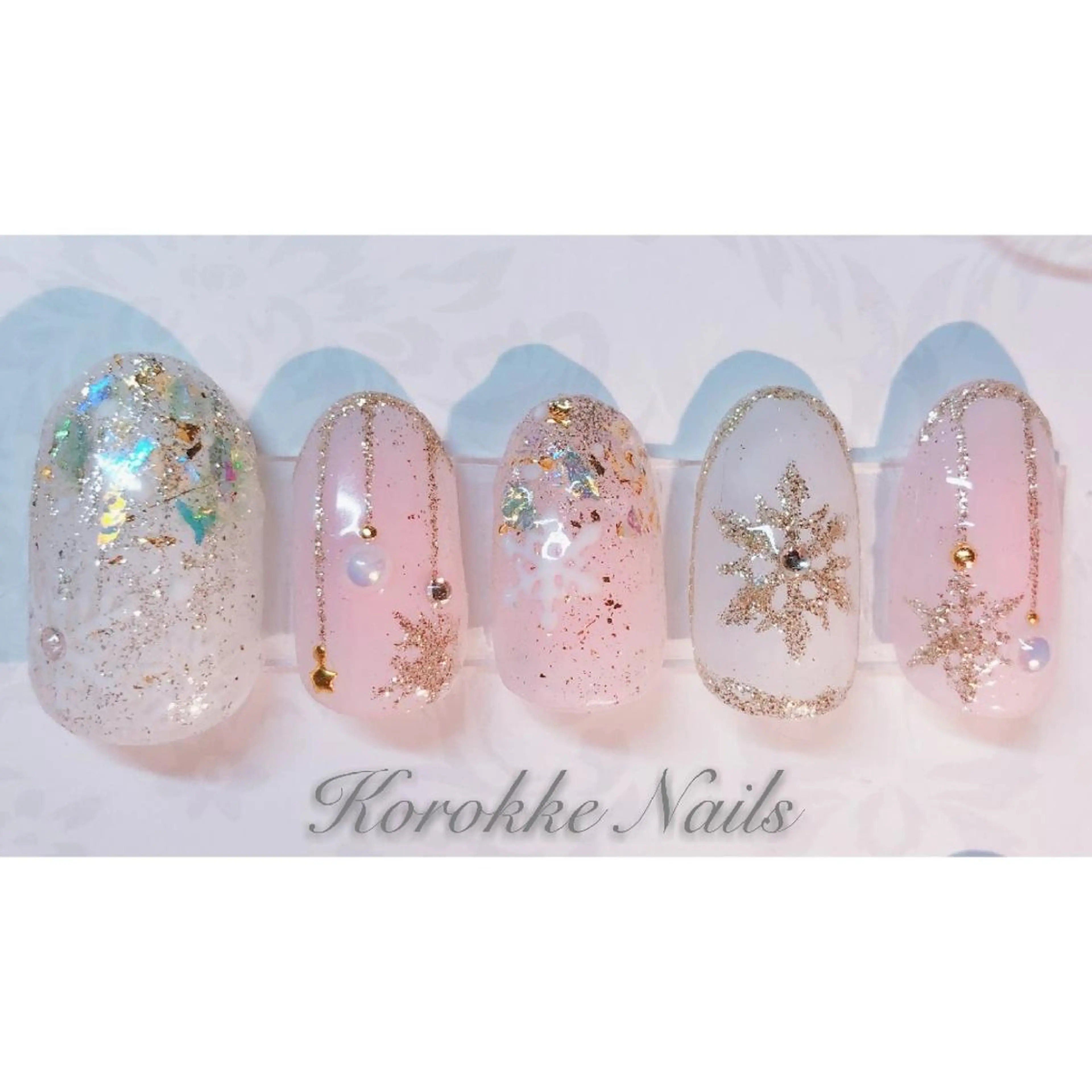 ❄雪の花🎄クリスマスデサイン(オフあり)の写真