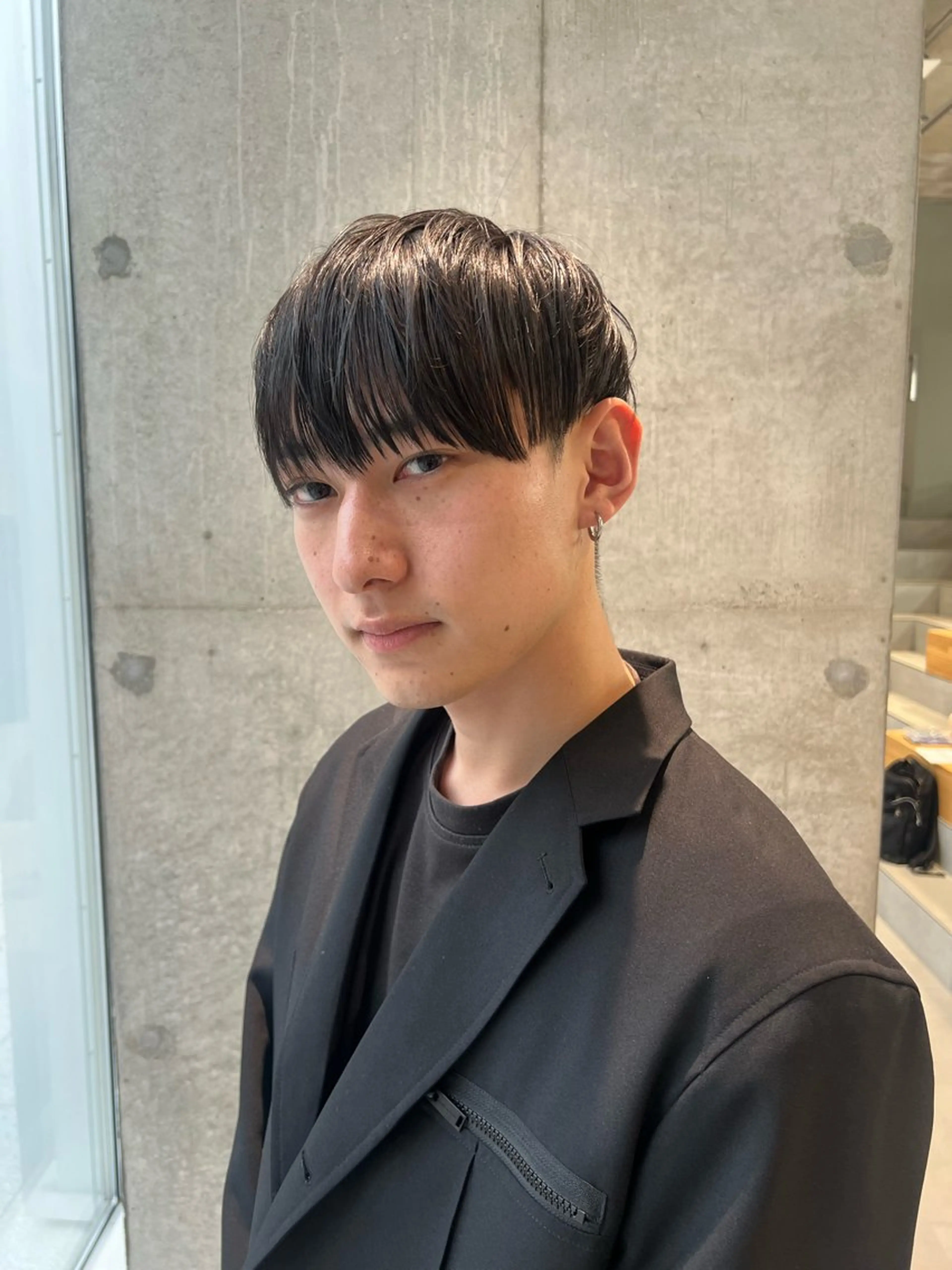 メンズ限定 『カット+地毛風ストレート+補修Tr』の写真