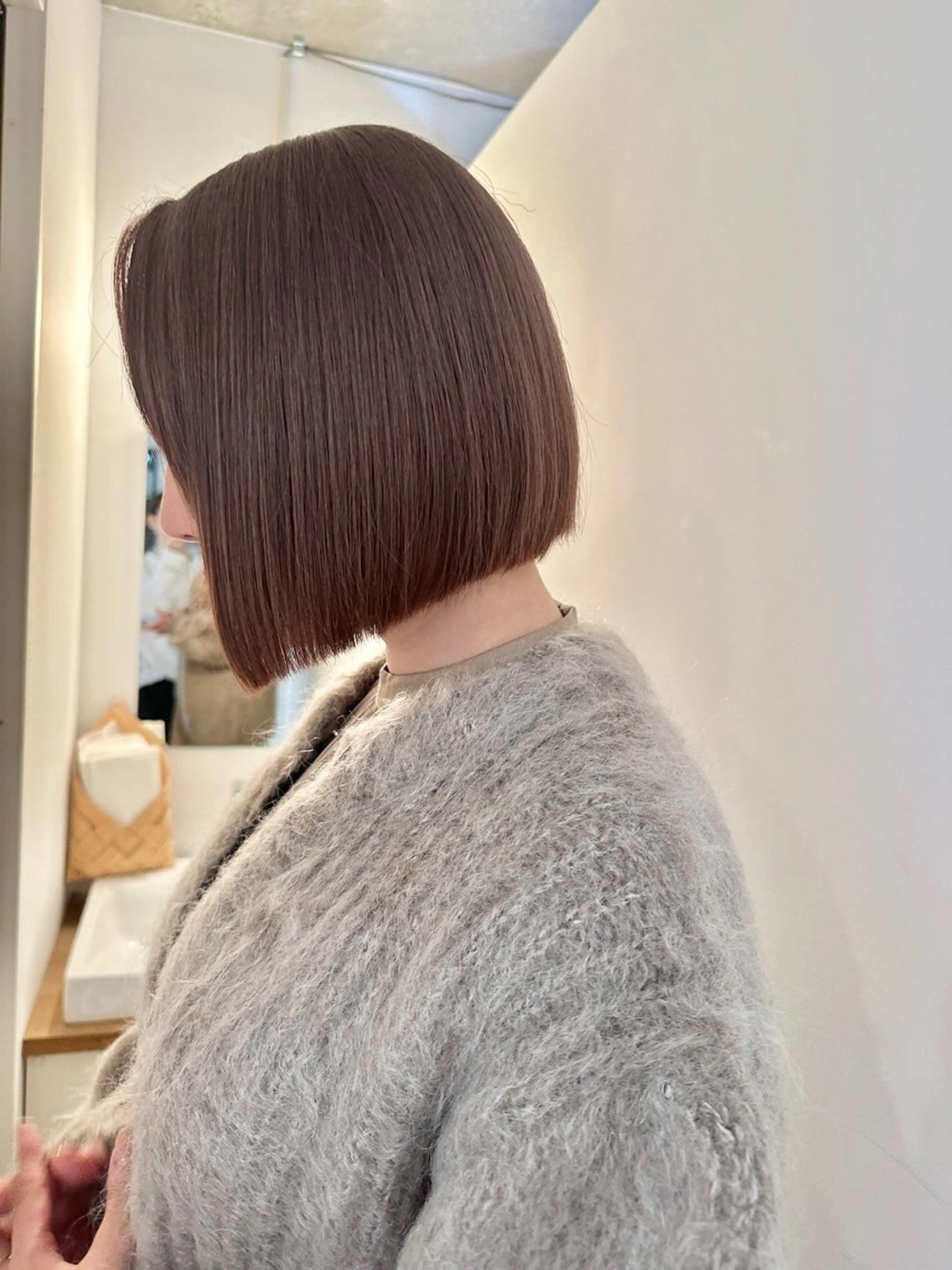 ショート カラー カット ヘアカラー 大木 紗也香のヘアスタイル