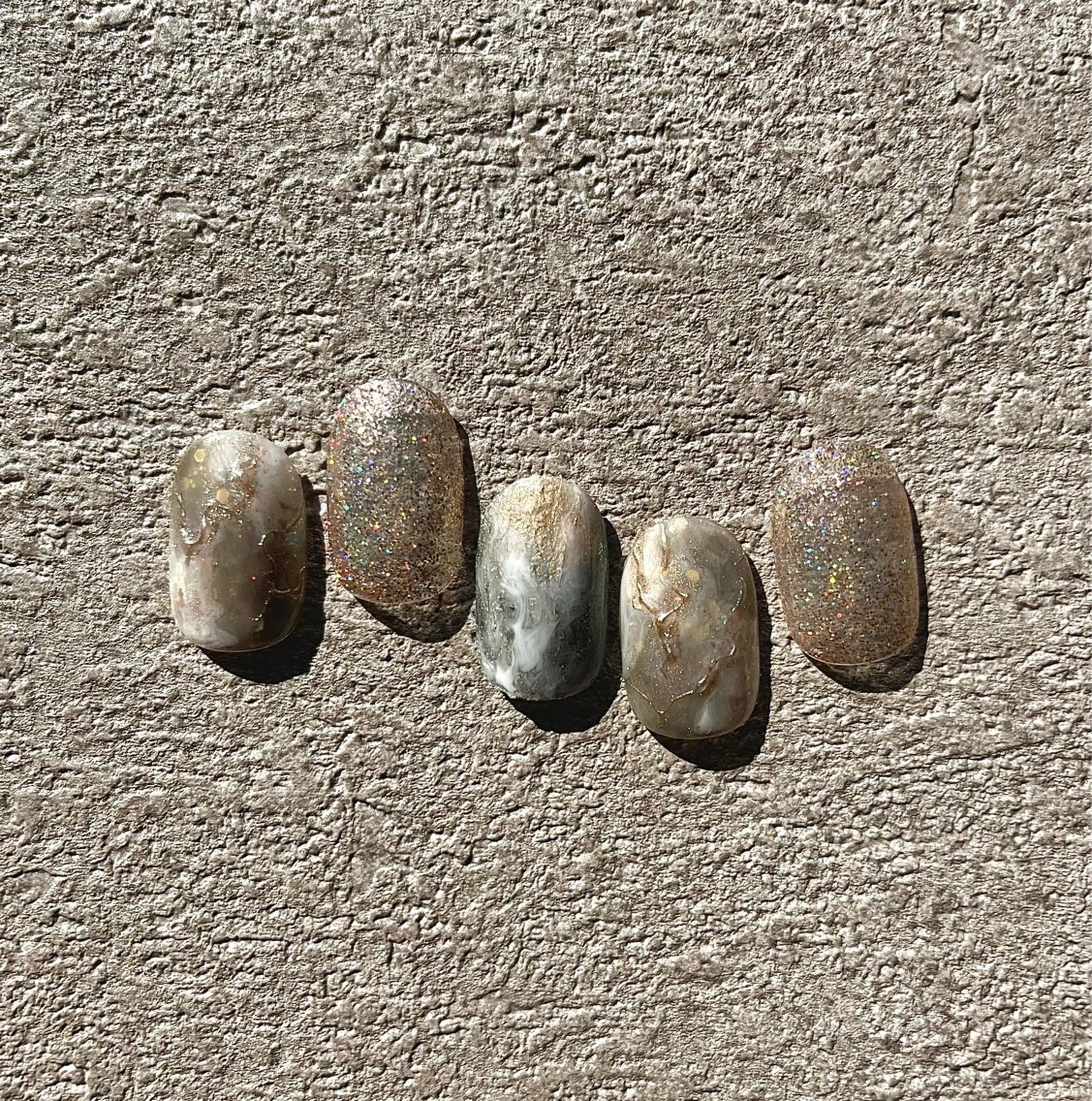 ネイル ニュアンスネイル ASUNALO えりかのネイルデザイン