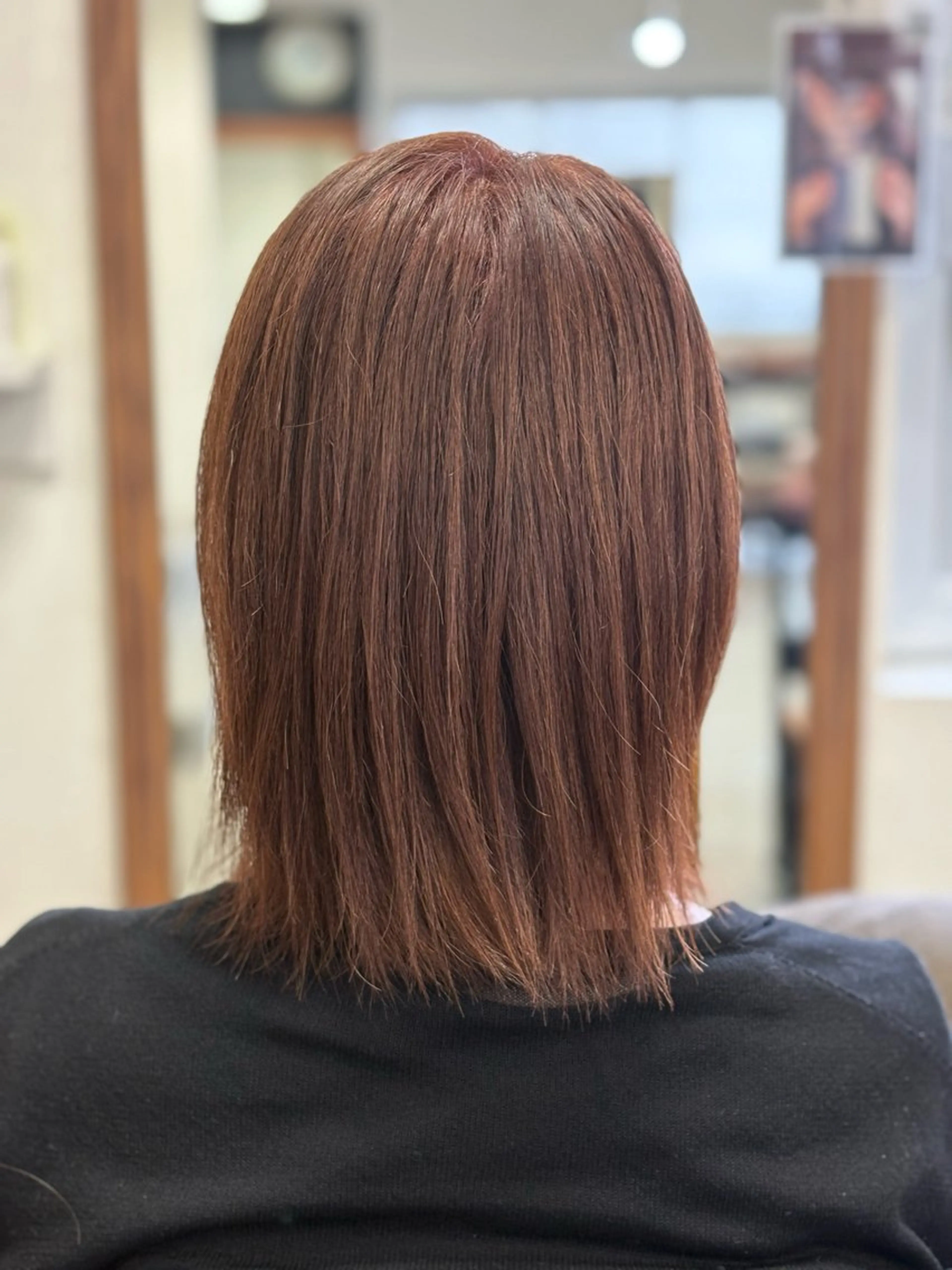 ミディアム カット ヘアカラー lotti スタイリスト田中のヘアスタイル