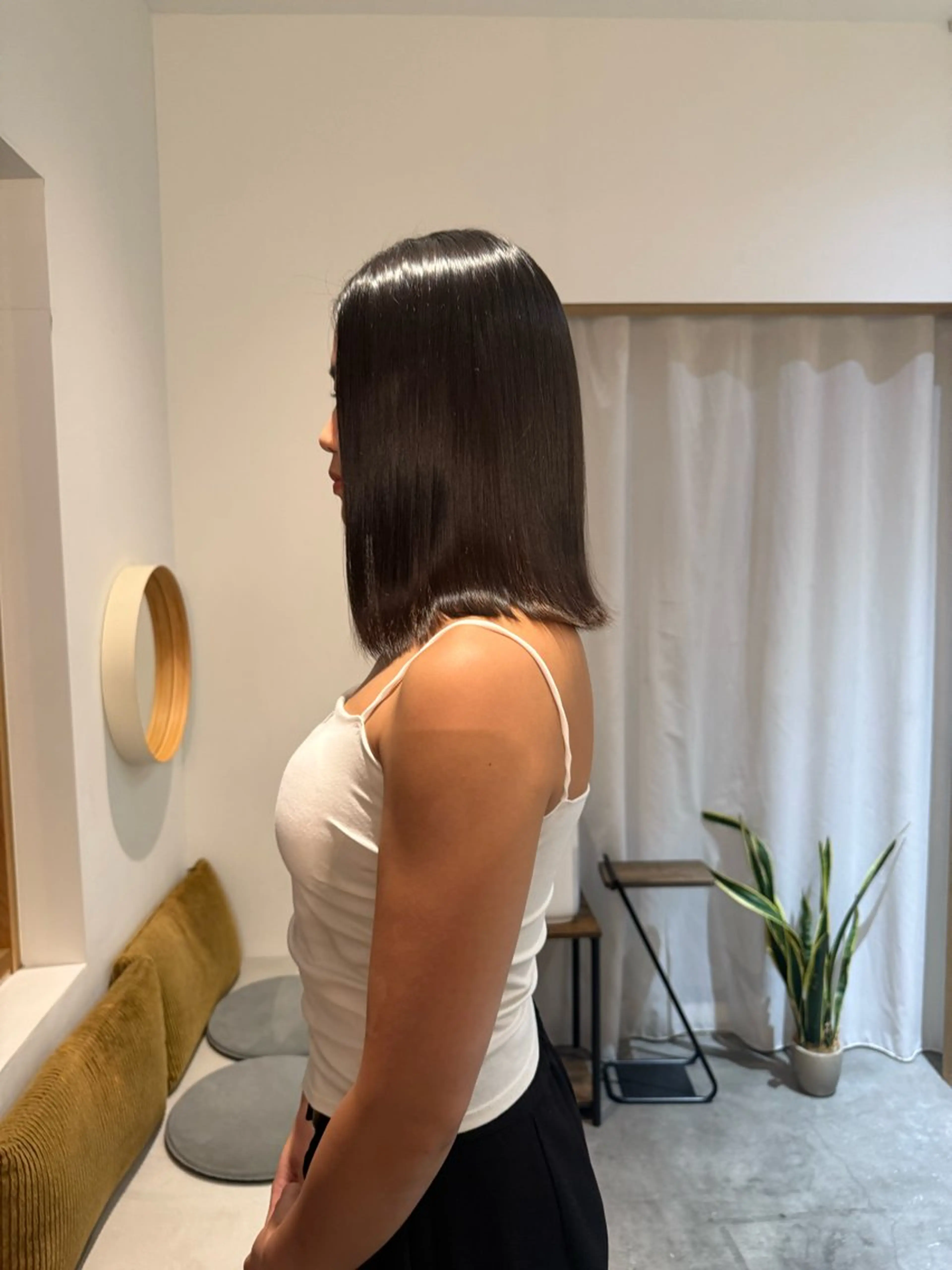 髪質改善オイルストレート（縮毛矯正）⚠️ブリーチ、パーマ履歴無い方限定の写真