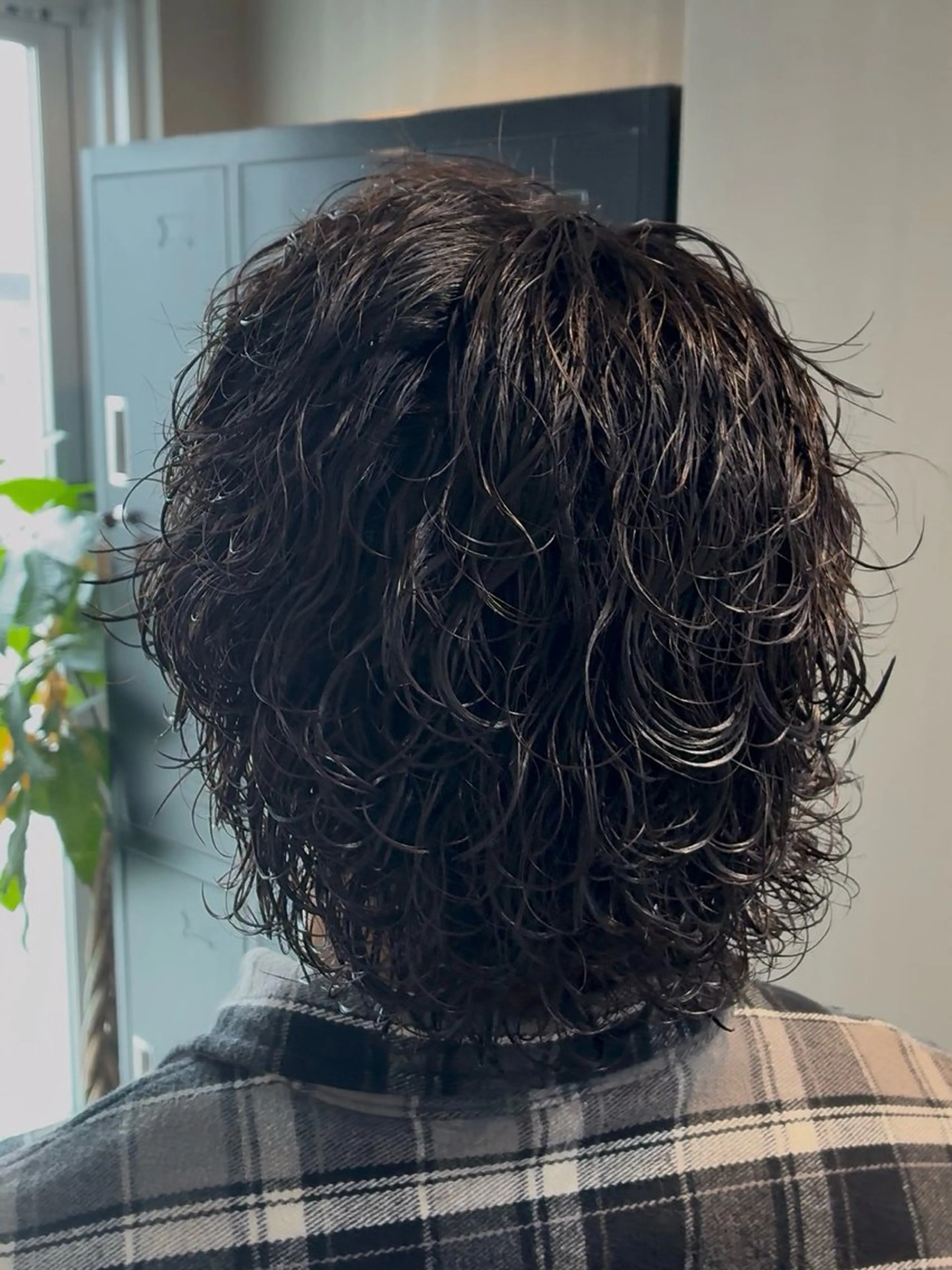 セミロング パーマ メンズ パーマ指名No.1✨ /大宮/海志のヘアスタイル