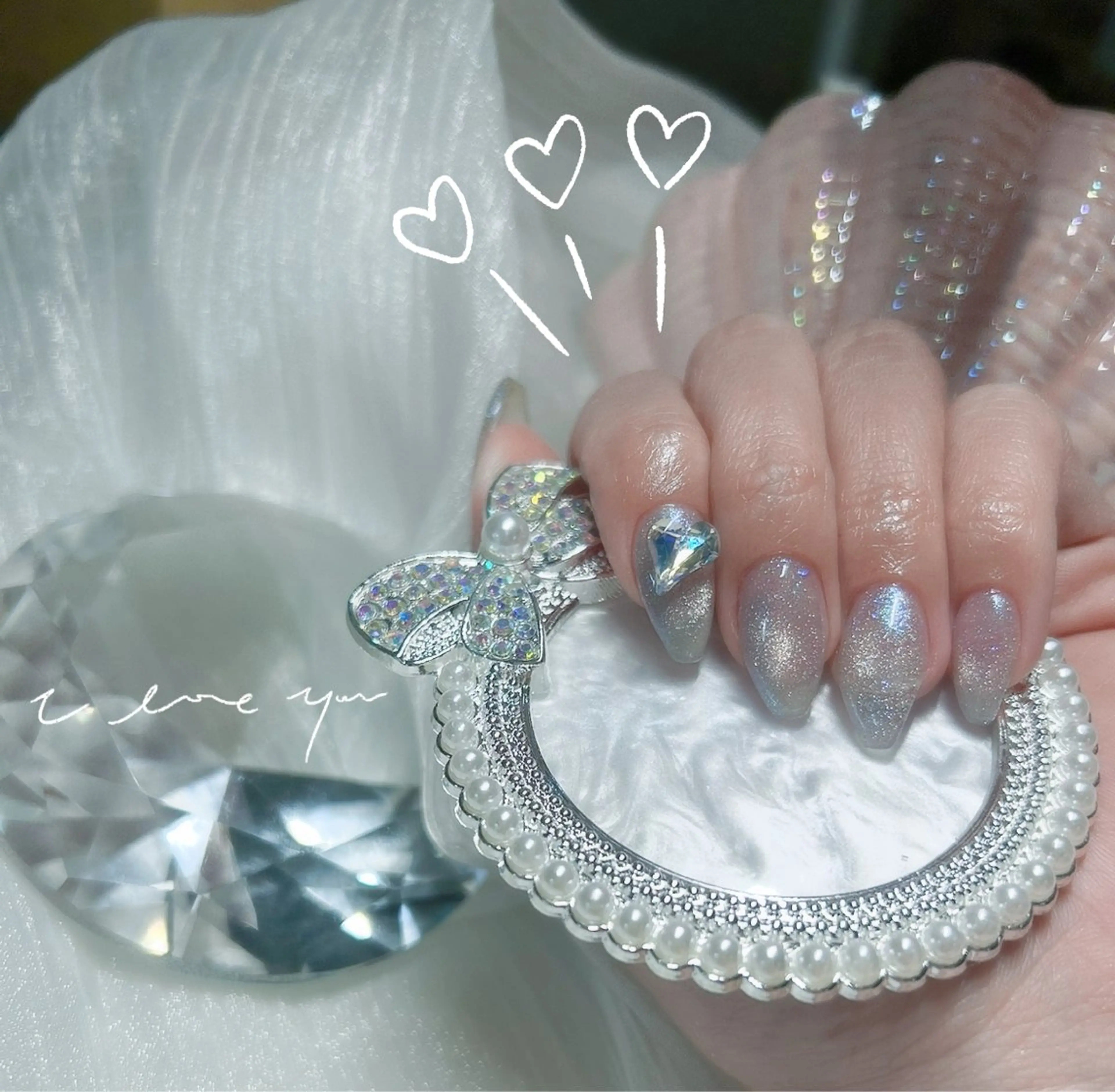 10本チップ長さ出し➕韓国ジェル　ワンカラー（オフ込み）の写真