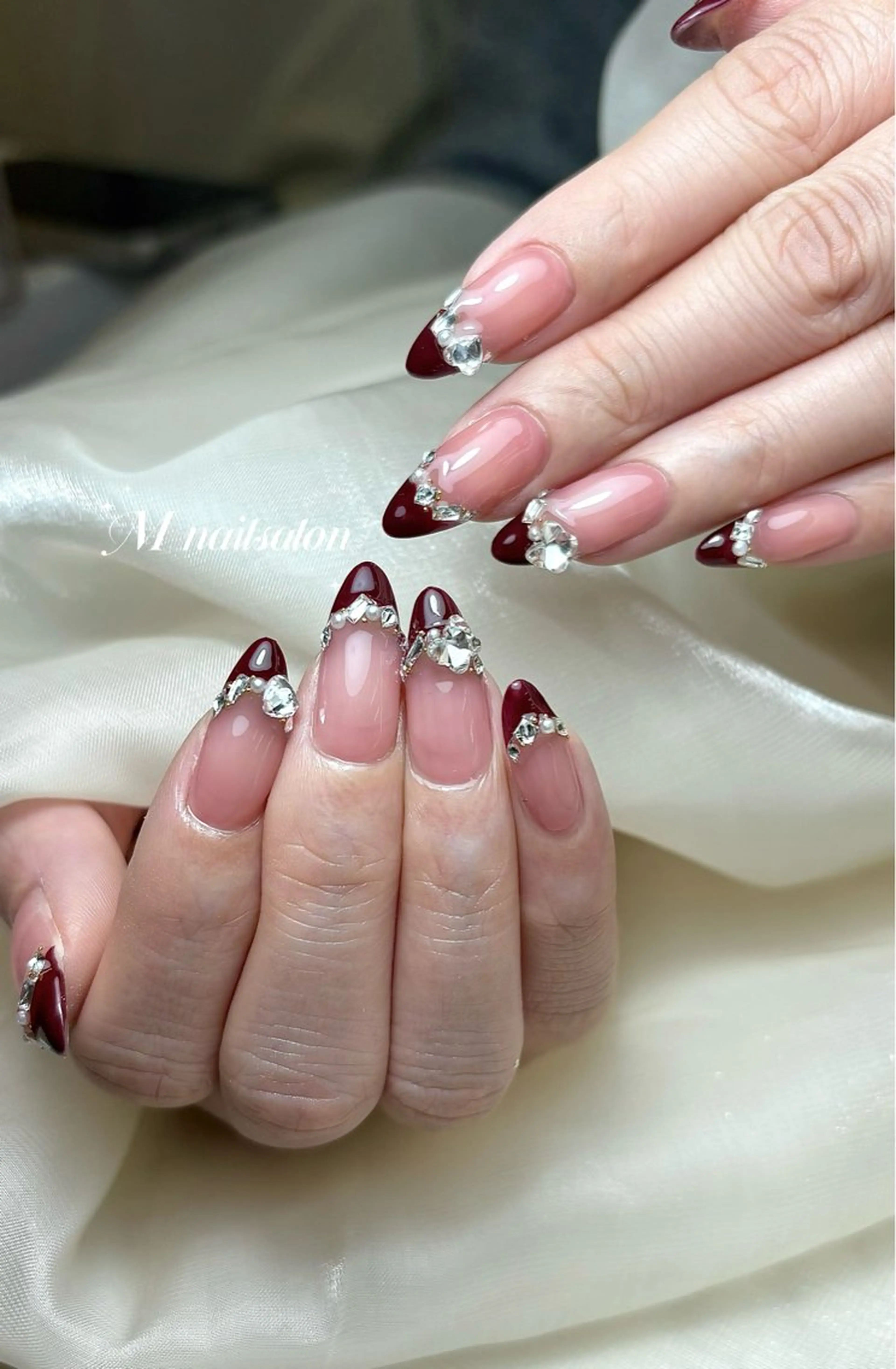 ネイル M🌷nail 長さだし専門店のネイルデザイン