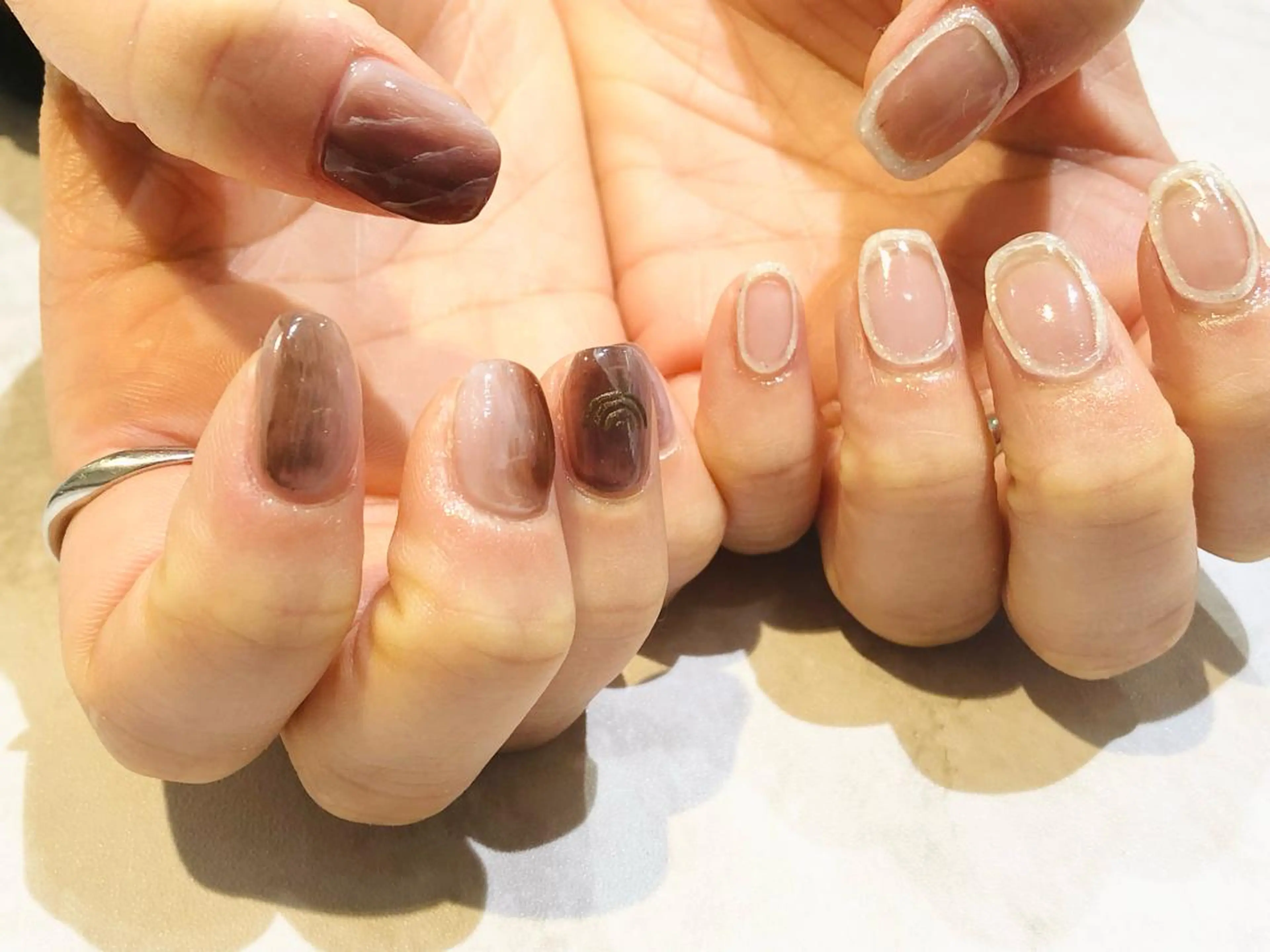 ネイル 舞田 苑香のネイルデザイン