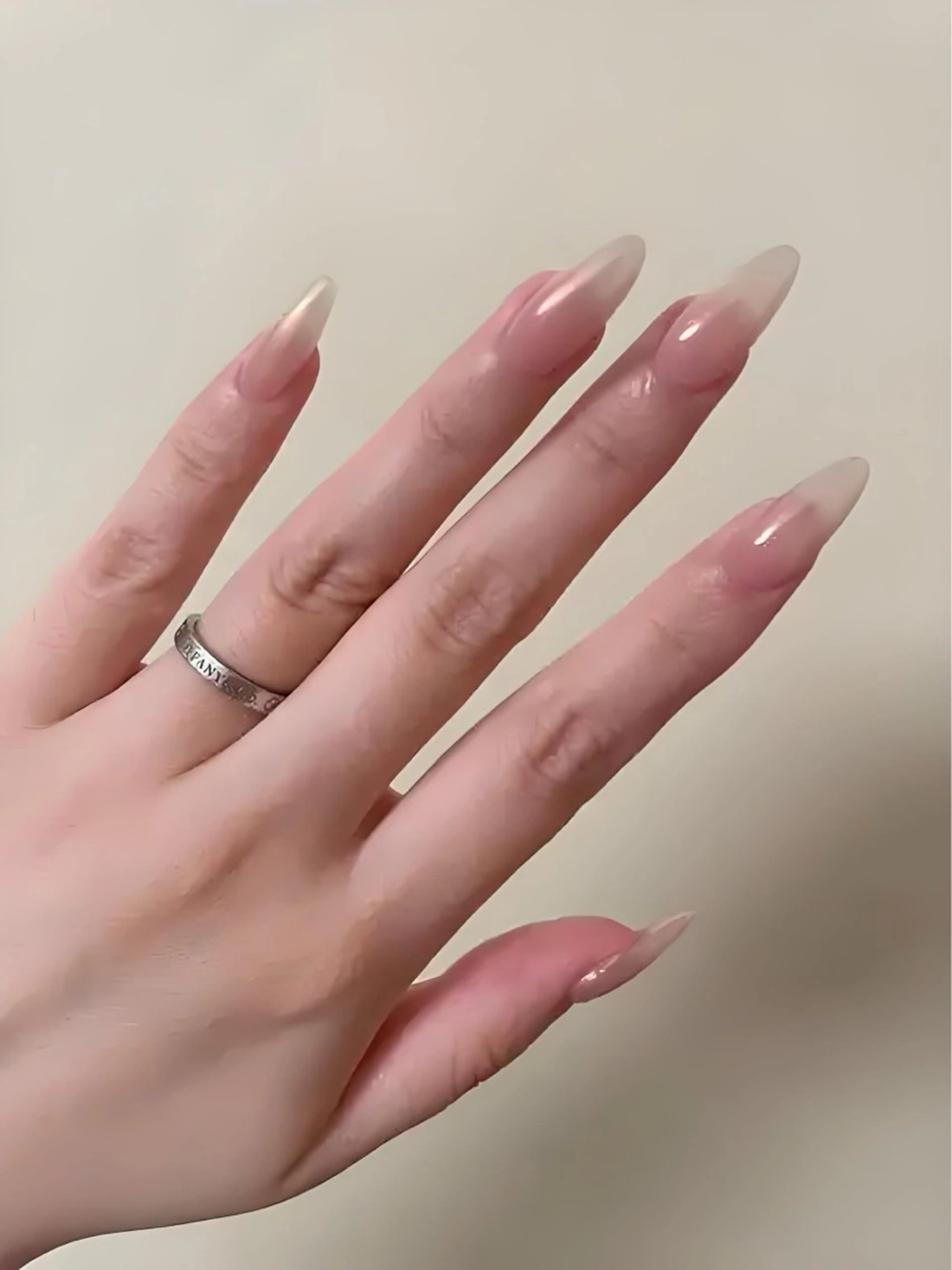 ネイル クリアネイル ジェルネイル ハンドネイル 𝓝𝓪𝓲𝓻 𝓝𝓪𝓲𝓵のネイルデザイン