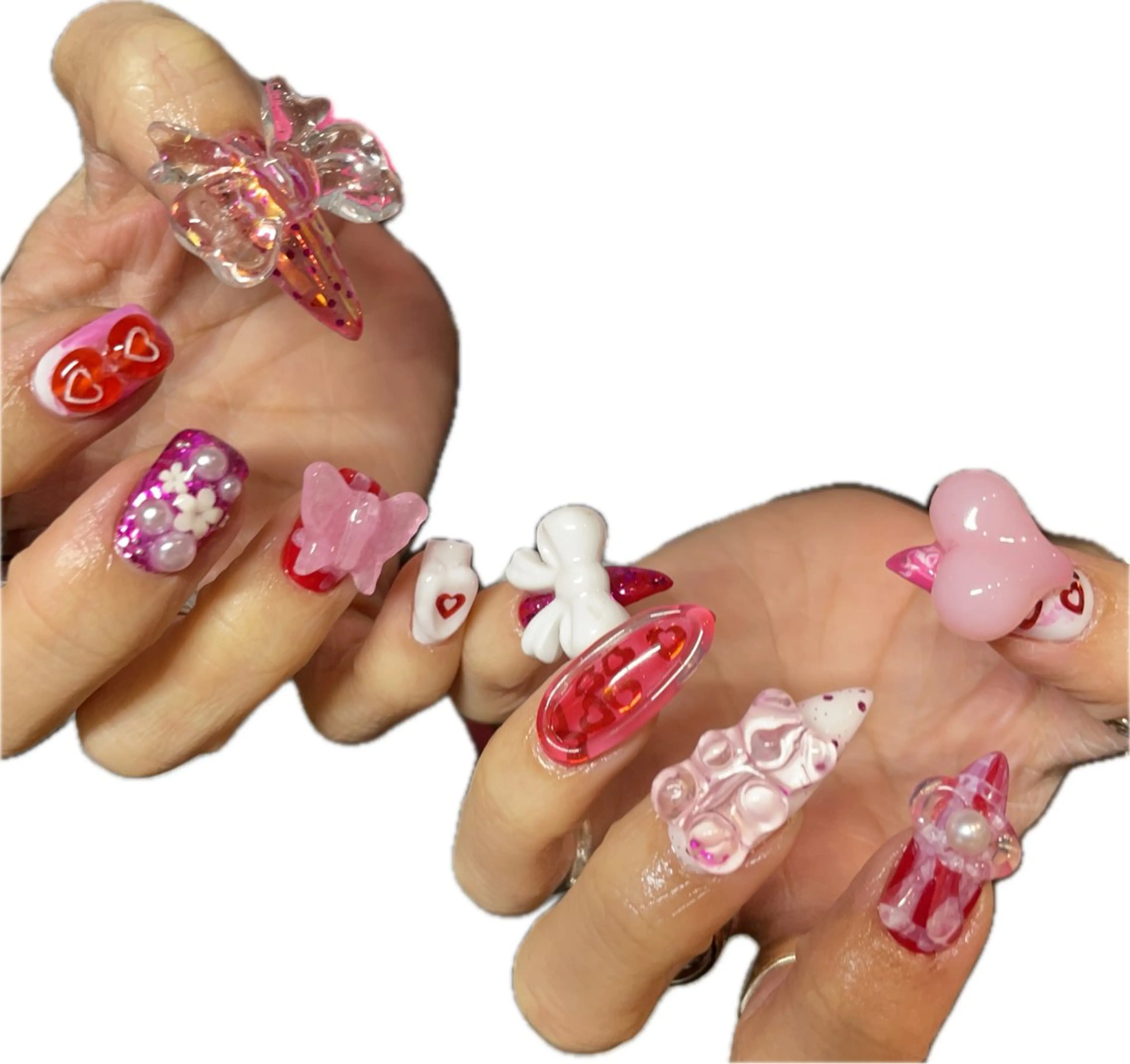 ネイル ハンドネイル posa nail モエミのネイルデザイン