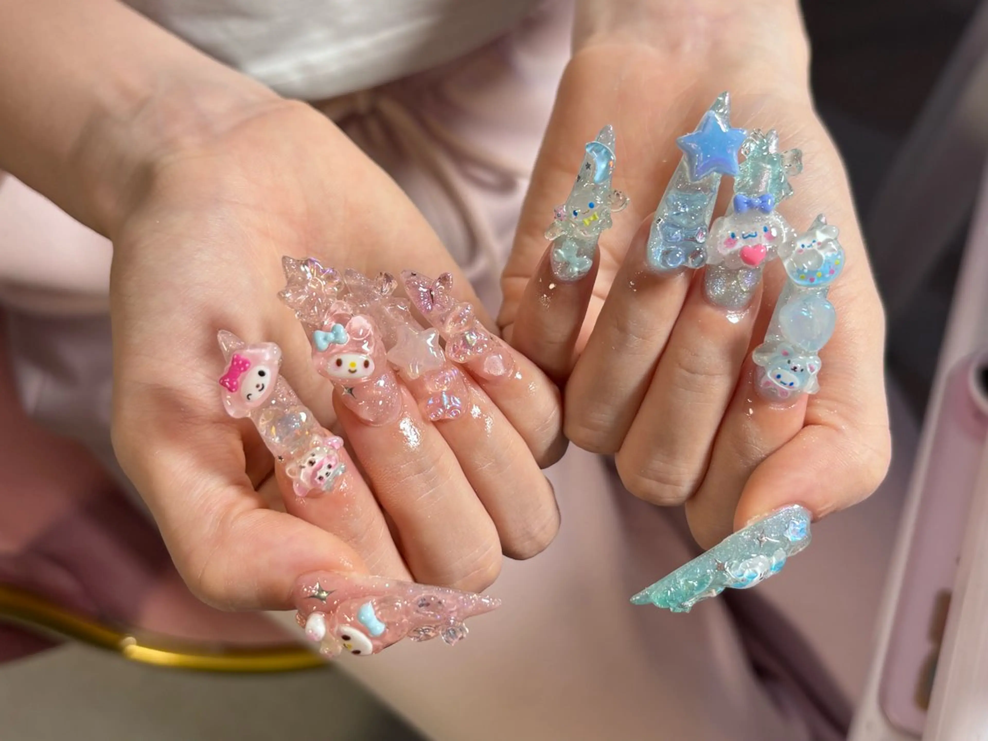 ネイル ハンドネイル 渋谷T&B ロング ネイル/ユキ🤎のネイルデザイン