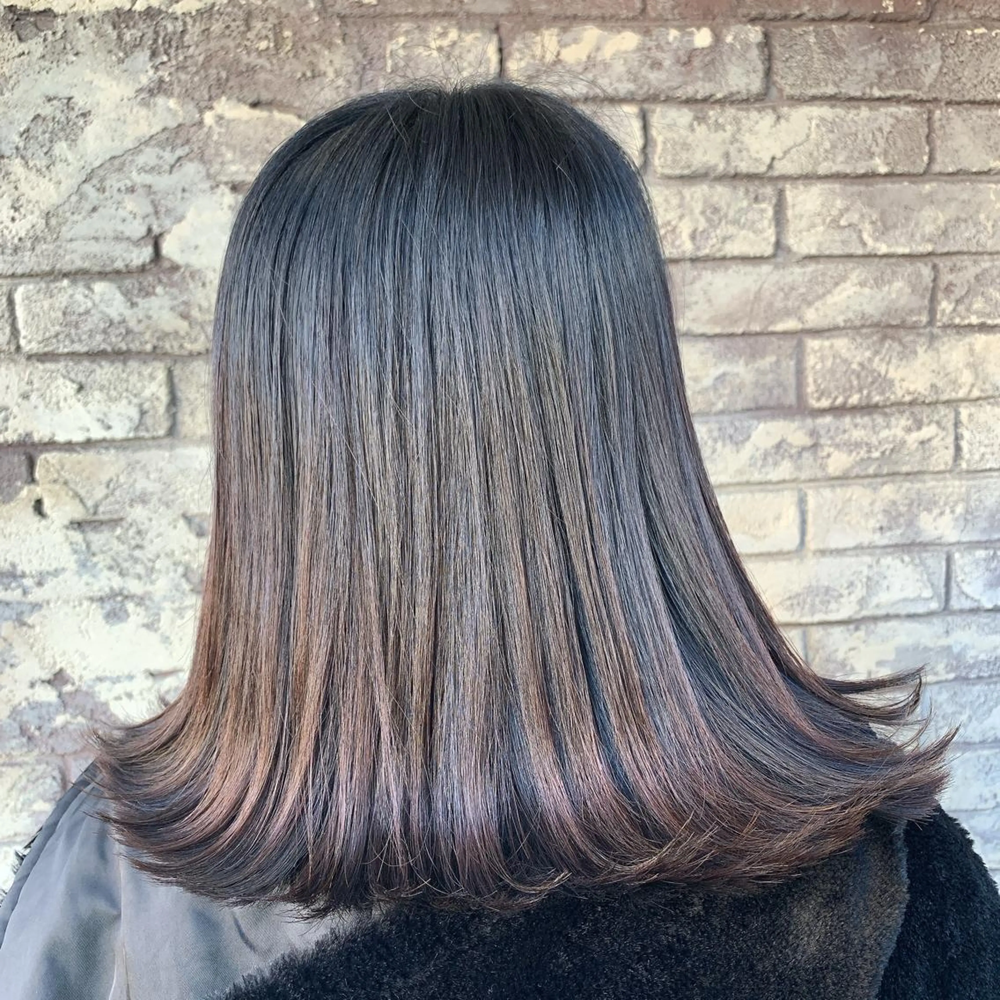 セミロング ヘアアレンジ aini　大阪上本町店所属・芥川 未優のヘアスタイル