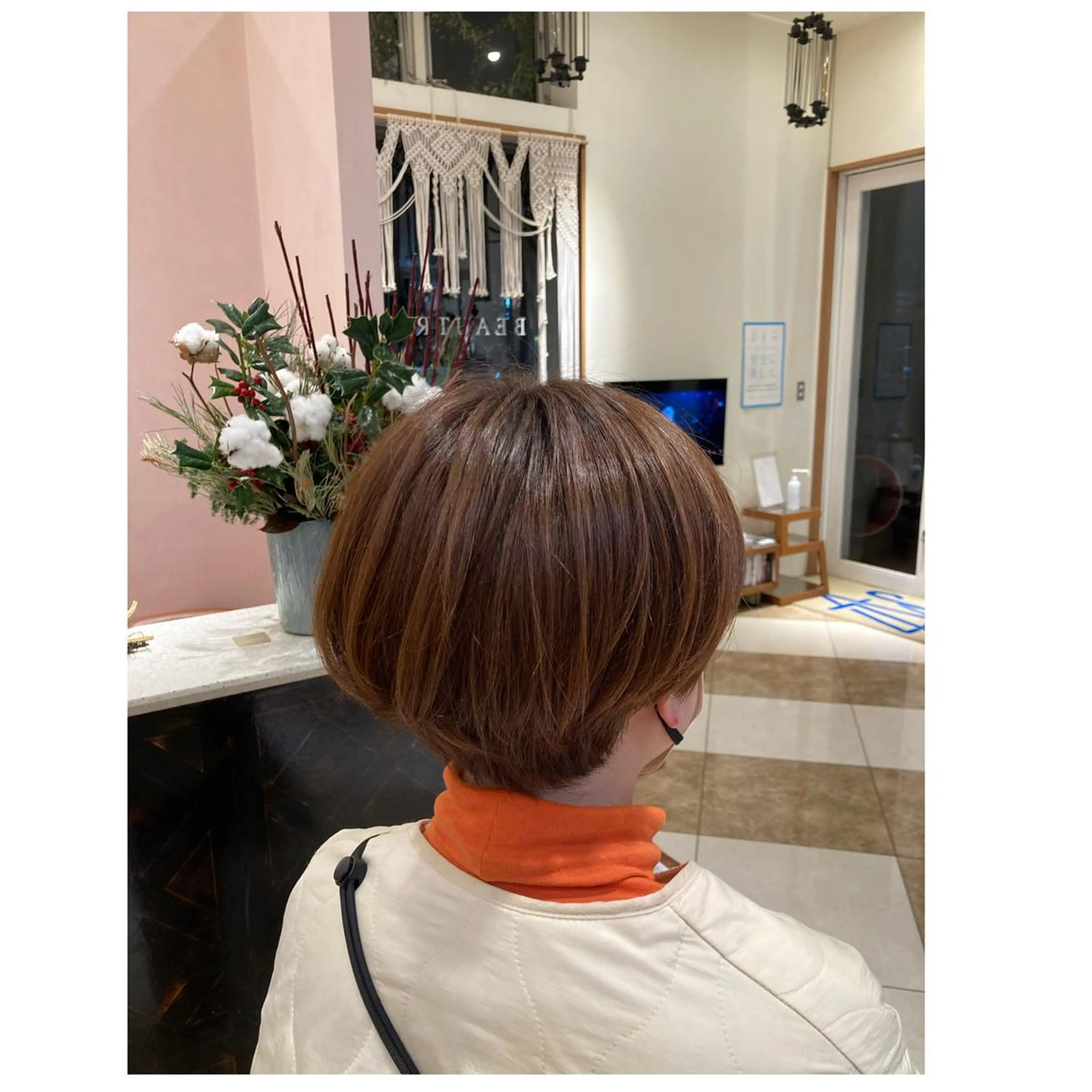 ショート カラー ショートカット／ 明千（ミチ）のヘアスタイル