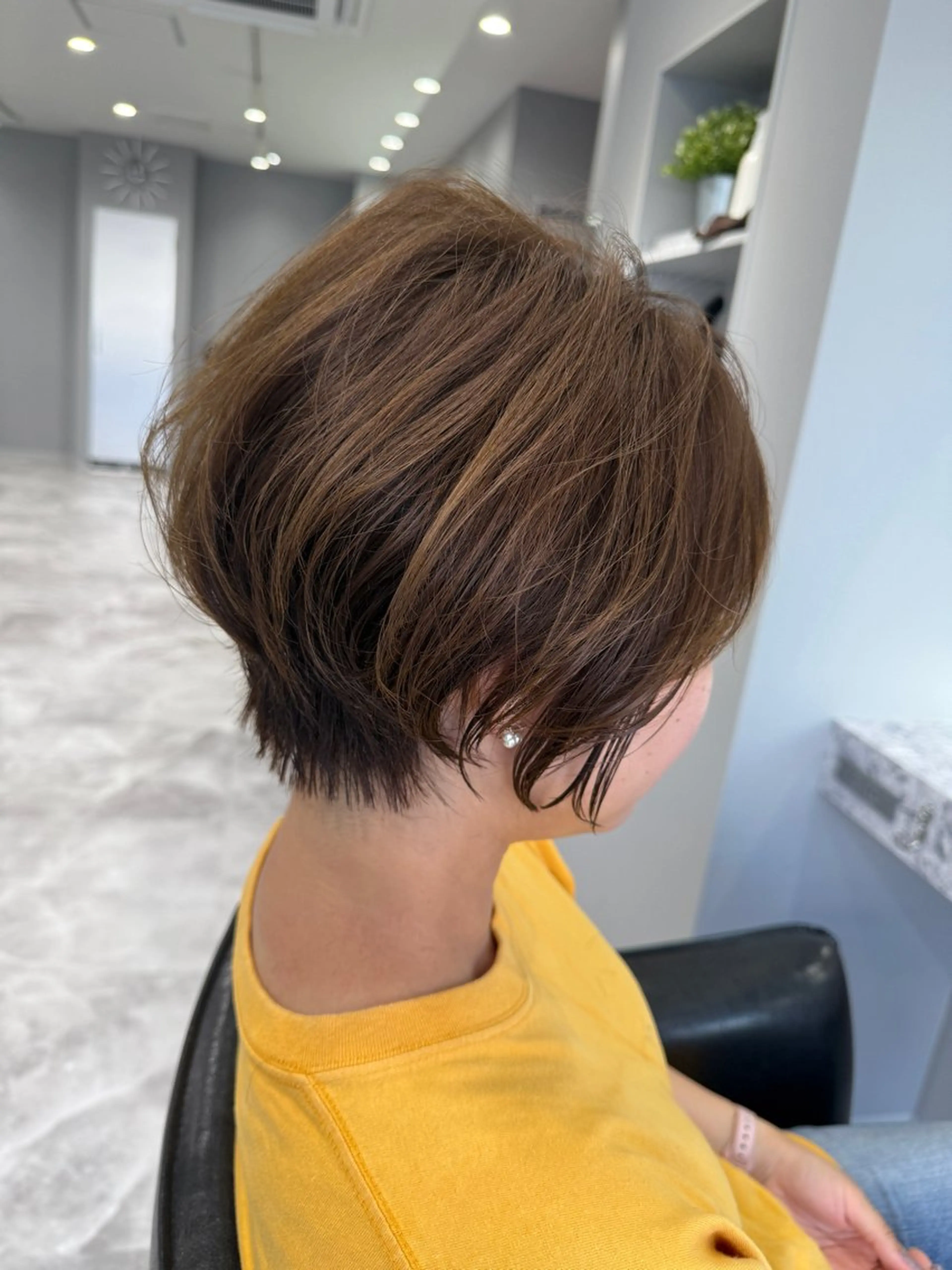 ご新規様限定⭐︎ショートカット+クリームパーマの写真