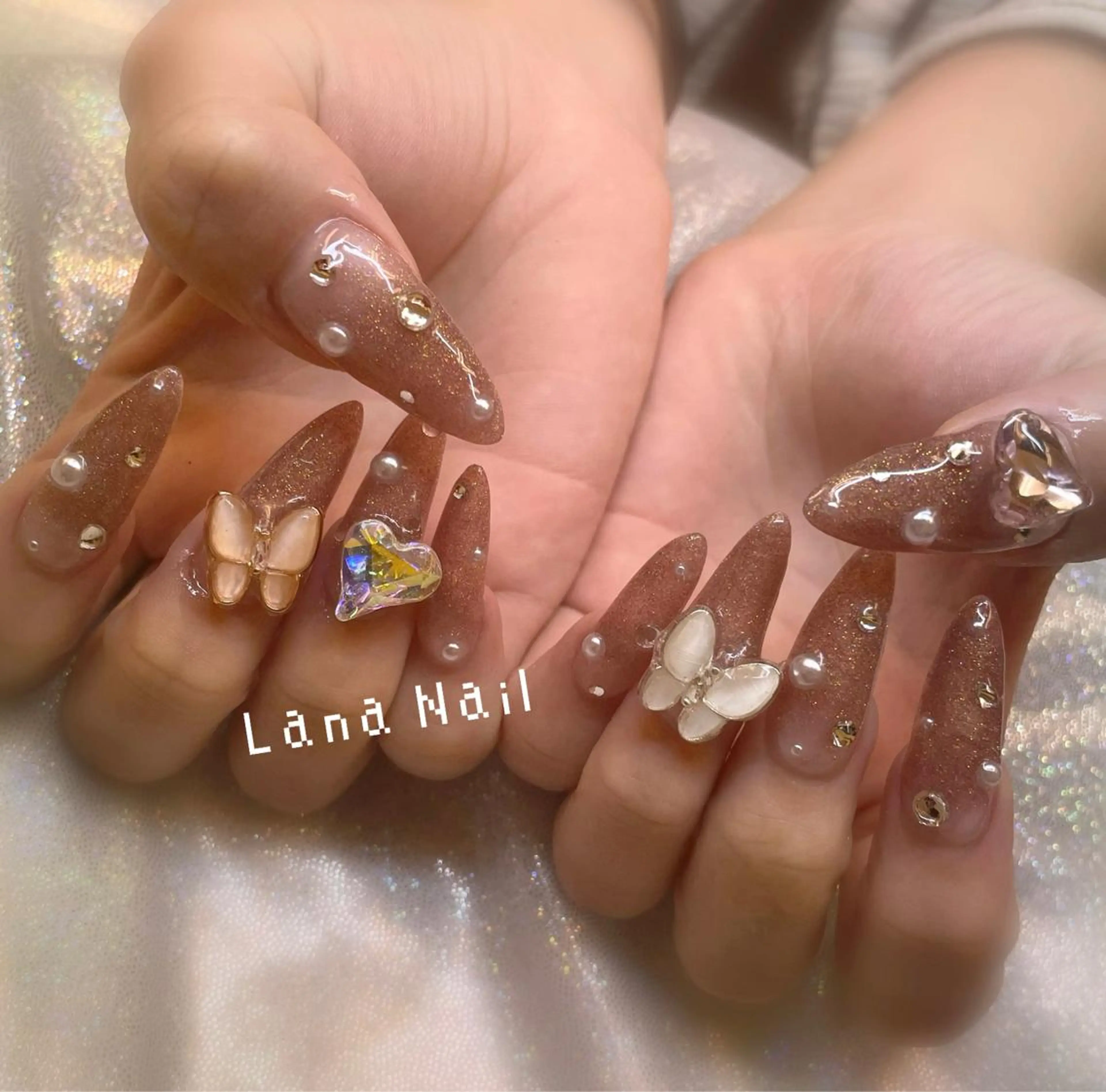 ネイル スカルプネイル Lana Nailのネイルデザイン
