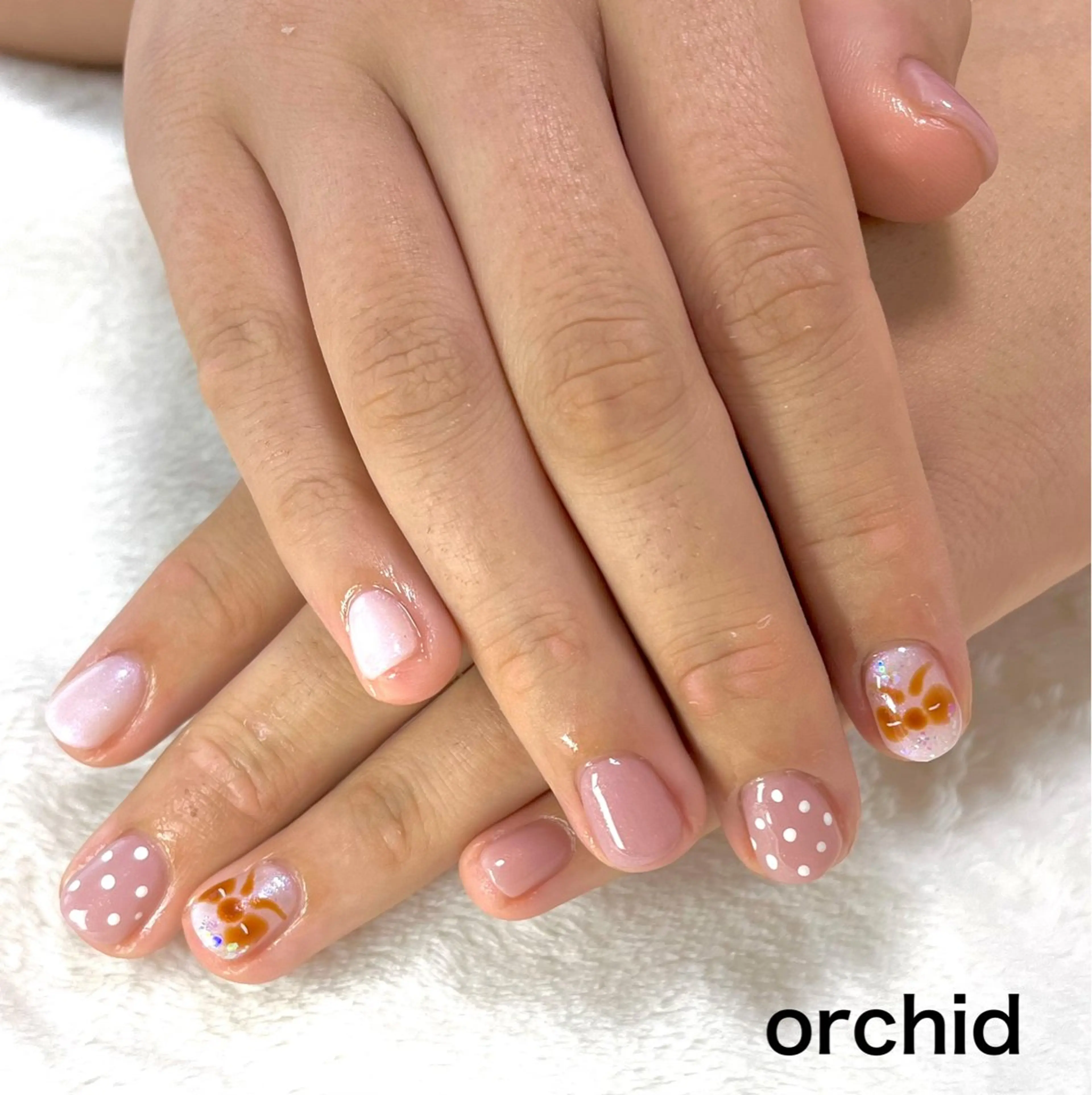ネイル orchid ♡オーキッドのネイルデザイン
