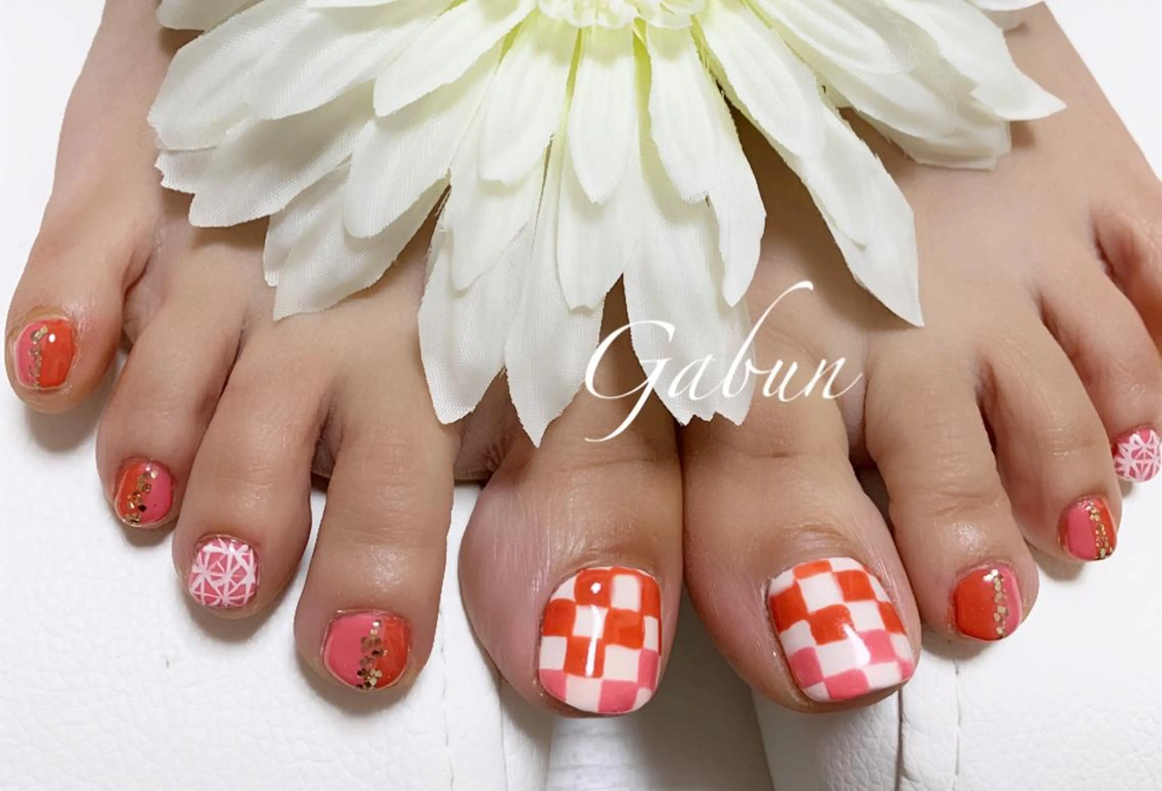 ネイル アートネイル フットネイル フットネイル LOTUS ネイルサロンのネイルデザイン