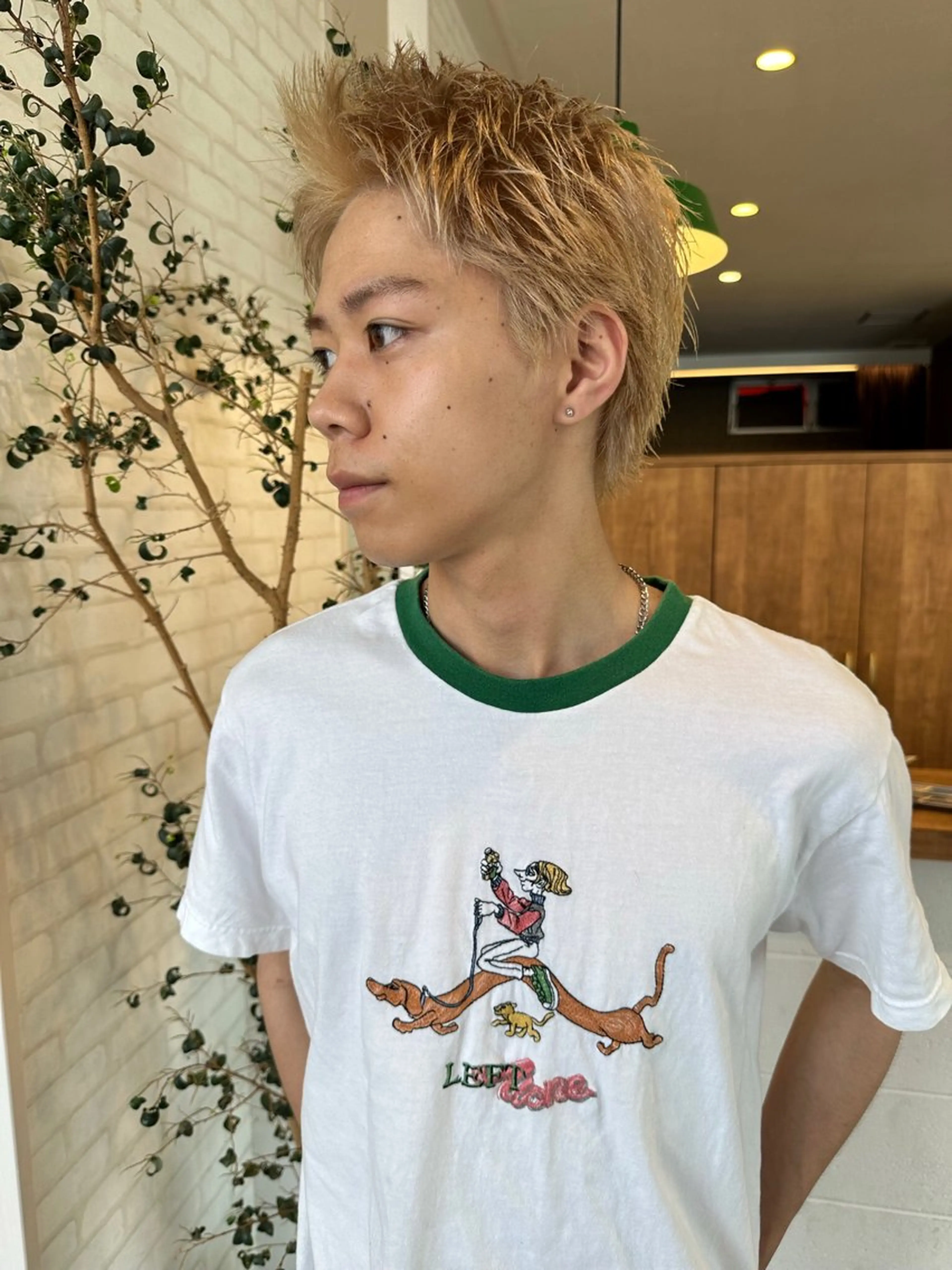 カラー メンズ ❣️倉敷❣️美髪 カラー能登一成のヘアスタイル