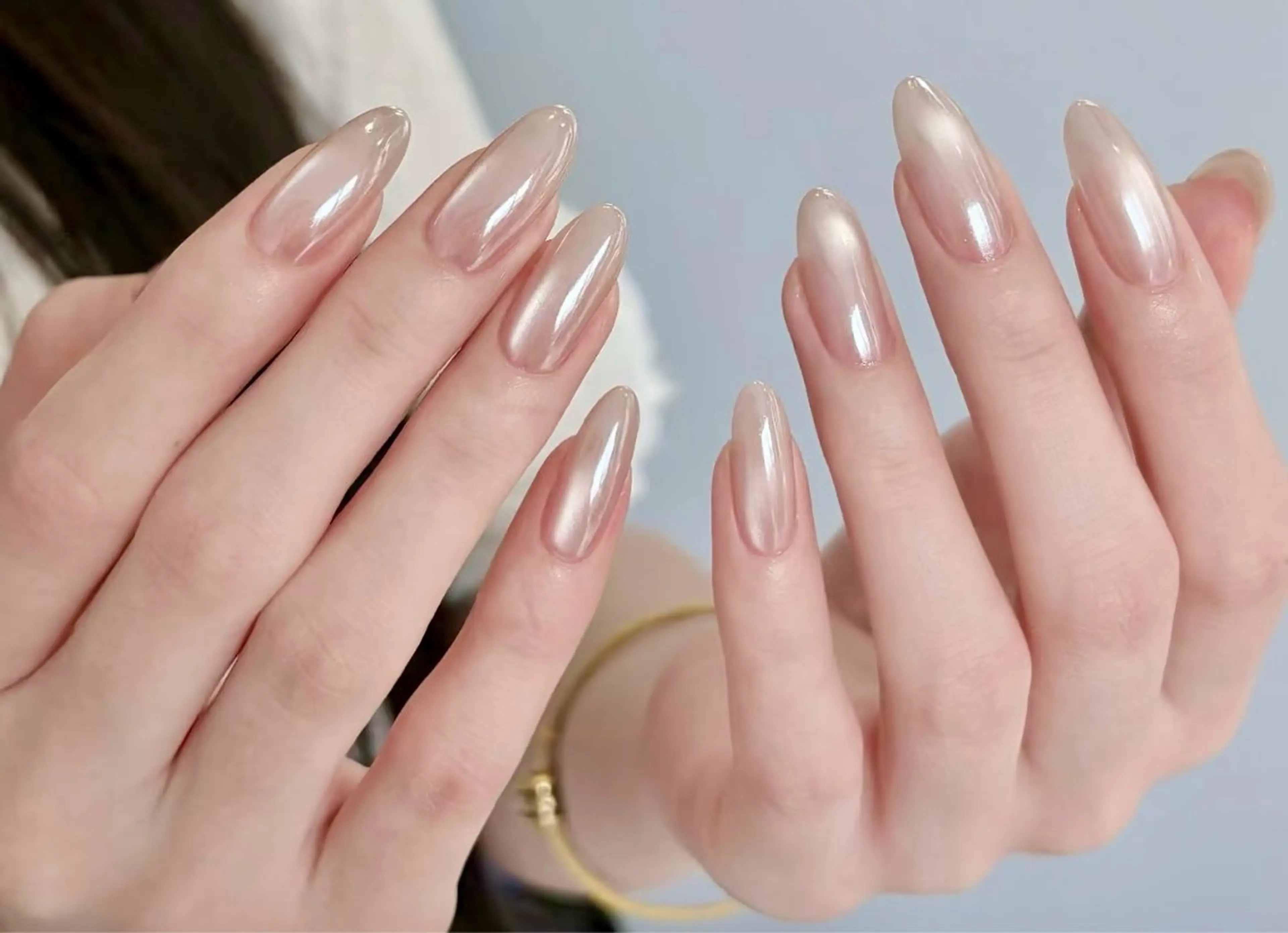 ネイル アートネイル チークネイル 長さ出し フレンチネイル ジェルネイル ハンドネイル ハンドケア Yumi Nail Seiのネイルデザイン