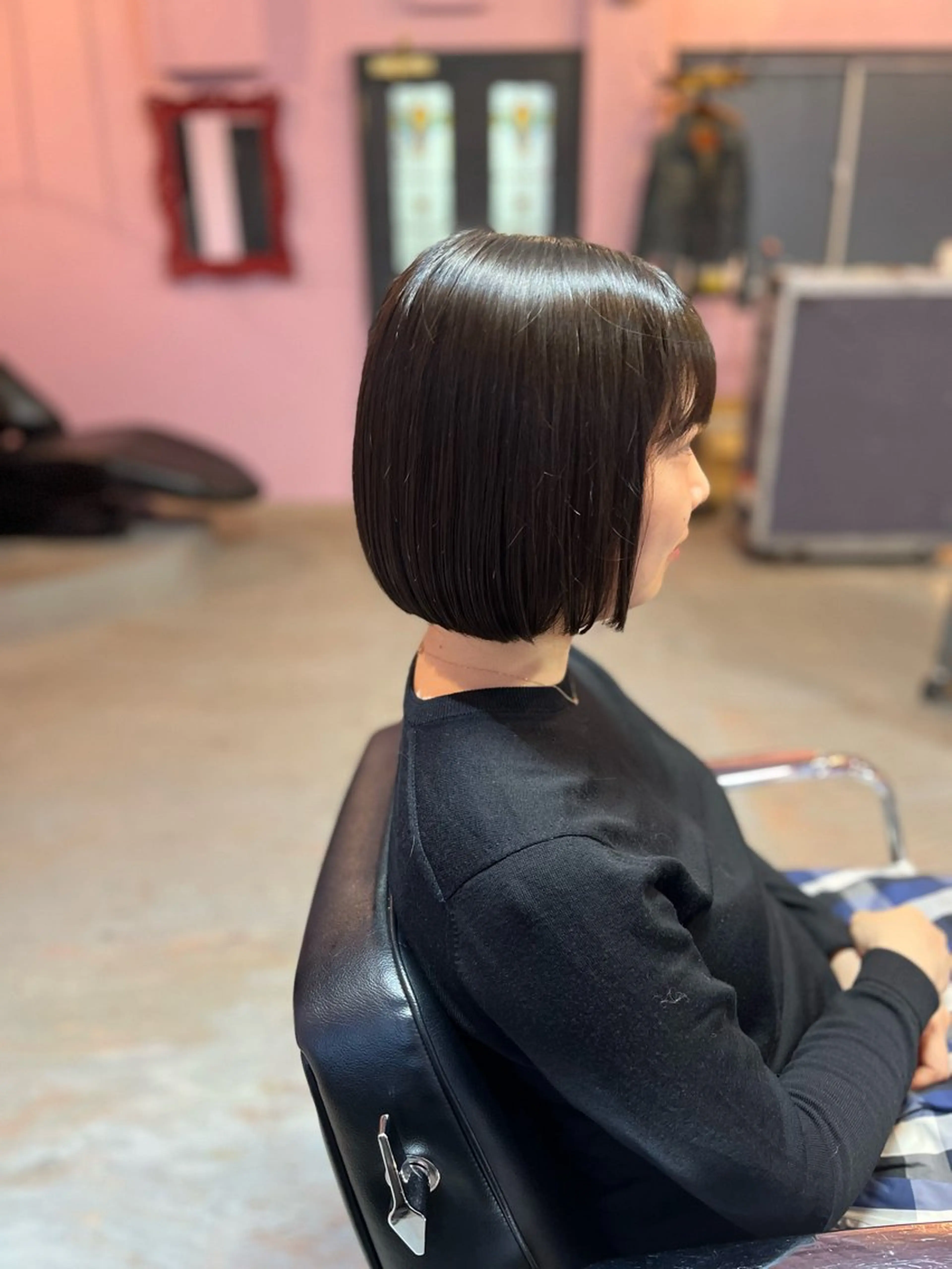 ミディアム ボブ PEACE   HAIR所属・藤野 海翔のヘアスタイル