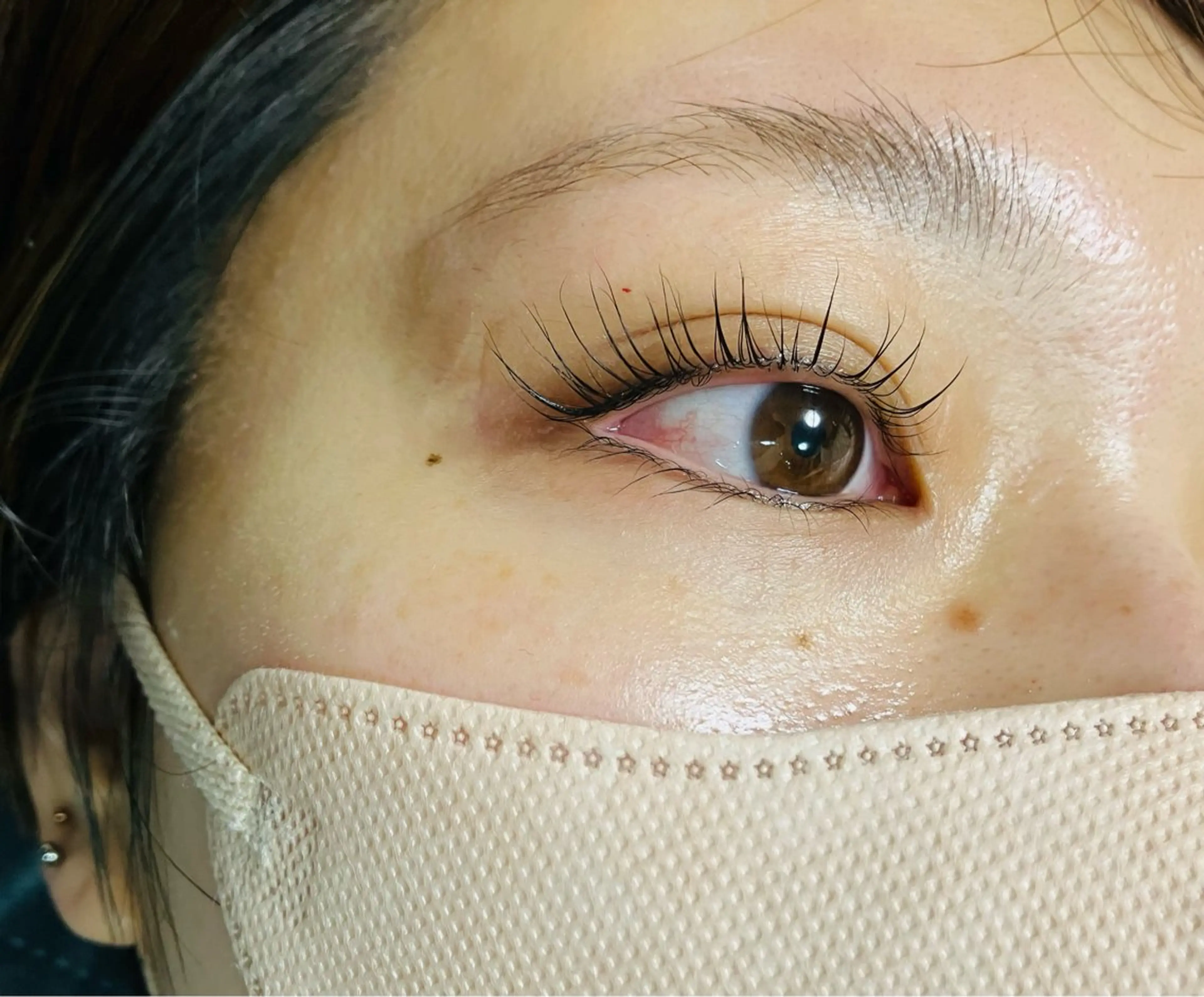 マツエク・マツパ 一重×まつ毛パーマ OVER  SEAオーバーシー所属・森 陽子のマツエク・マツパデザイン