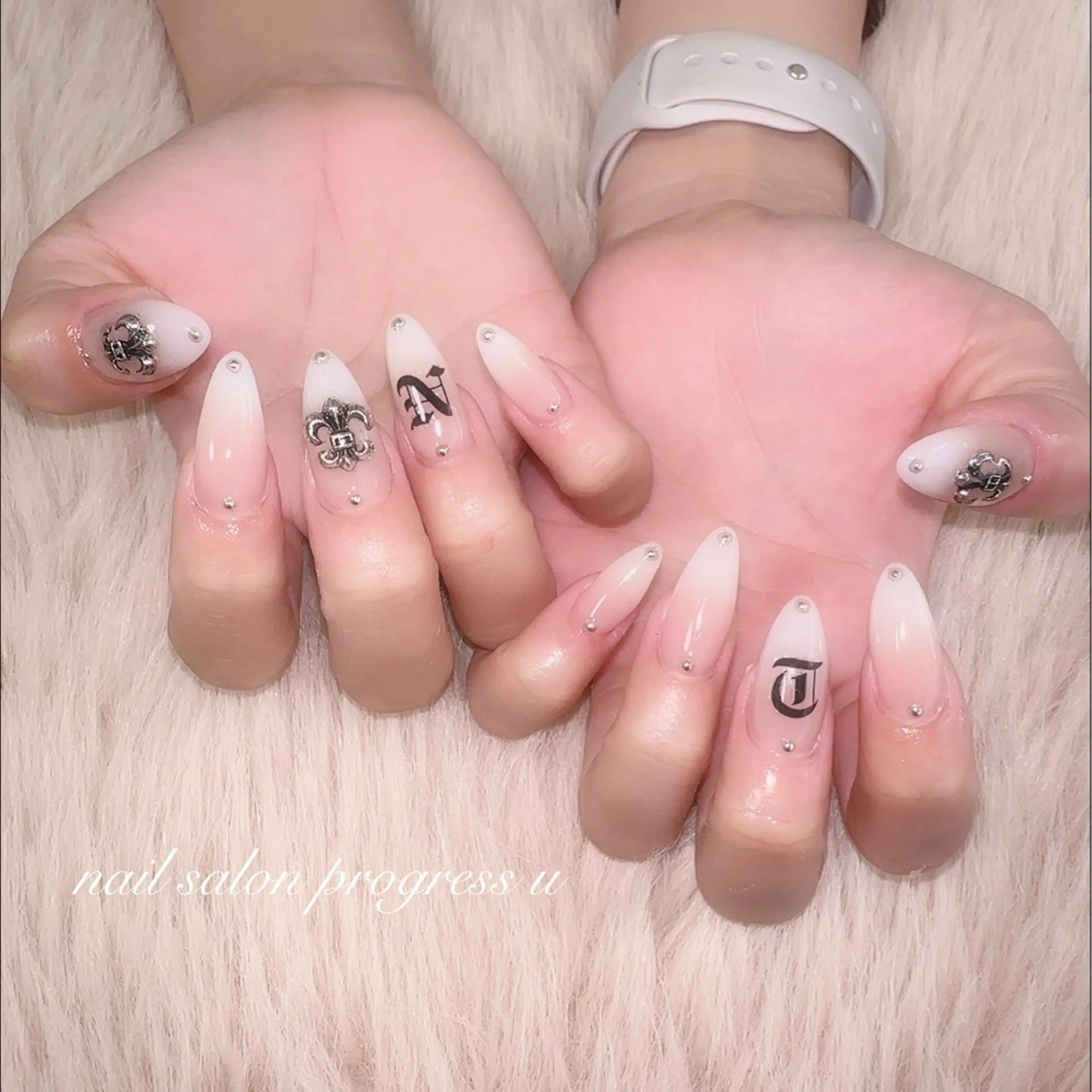 ネイル ハンドネイル progress uのネイルデザイン