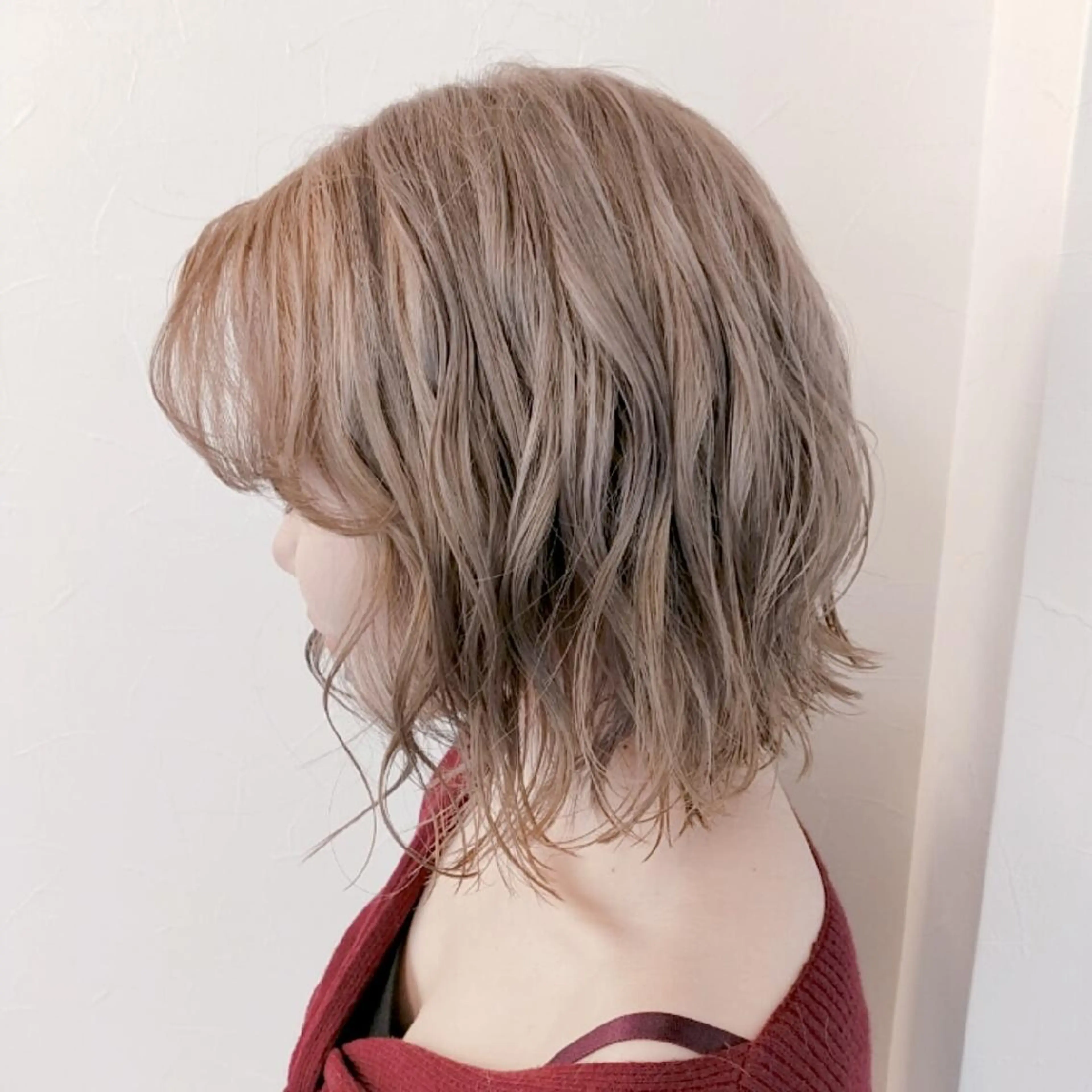 ミディアム カラー バレイヤージュ ブリーチ ブロンド ダブルカラー グラデーションカラー Lilith所属・デザインカラー 髪質改善Lilithのその他イメージ