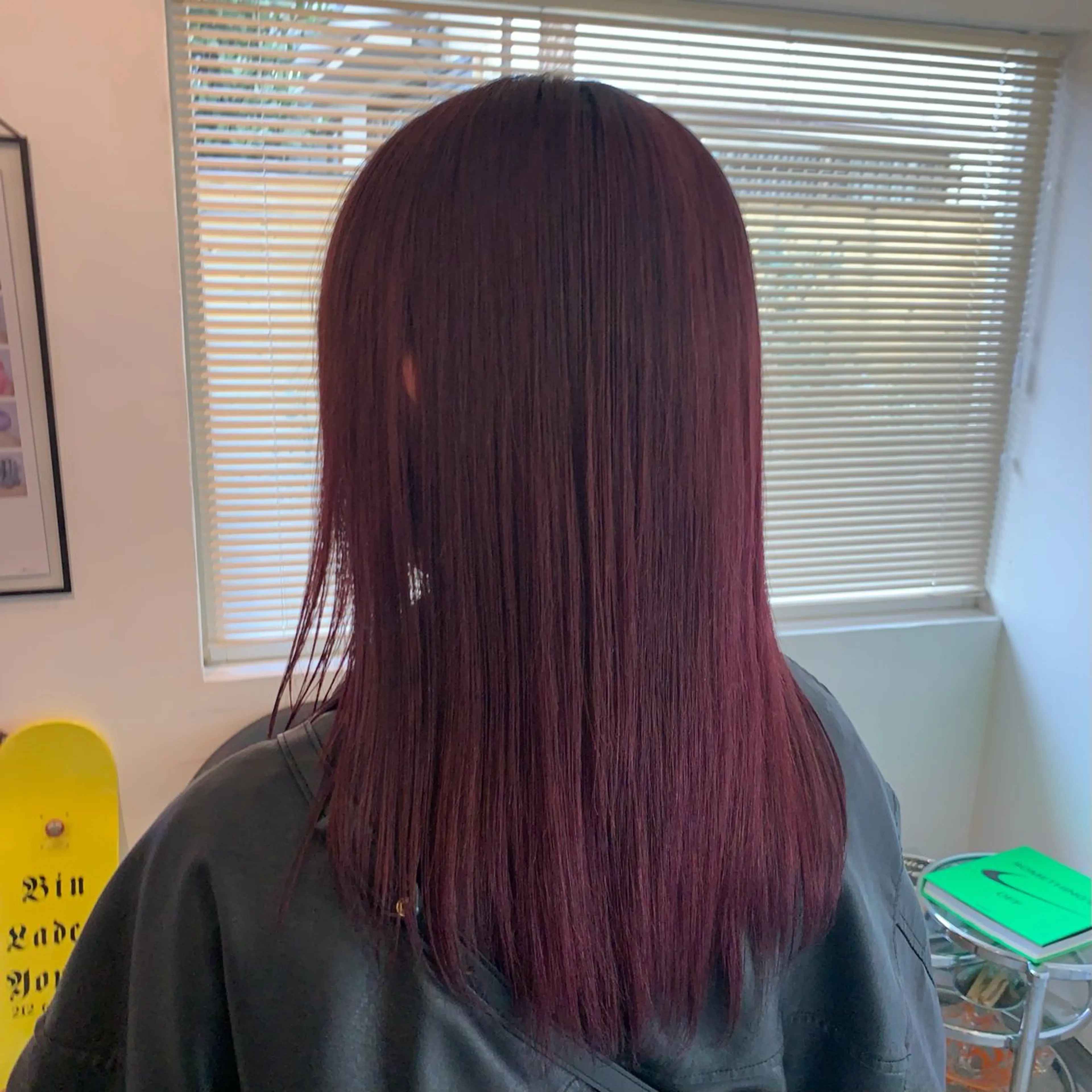 セミロング カラー ブラウンカラー レッドカラー レッドブラウン MARIKA 透明感 / 透け感ヘア🪄のヘアスタイル