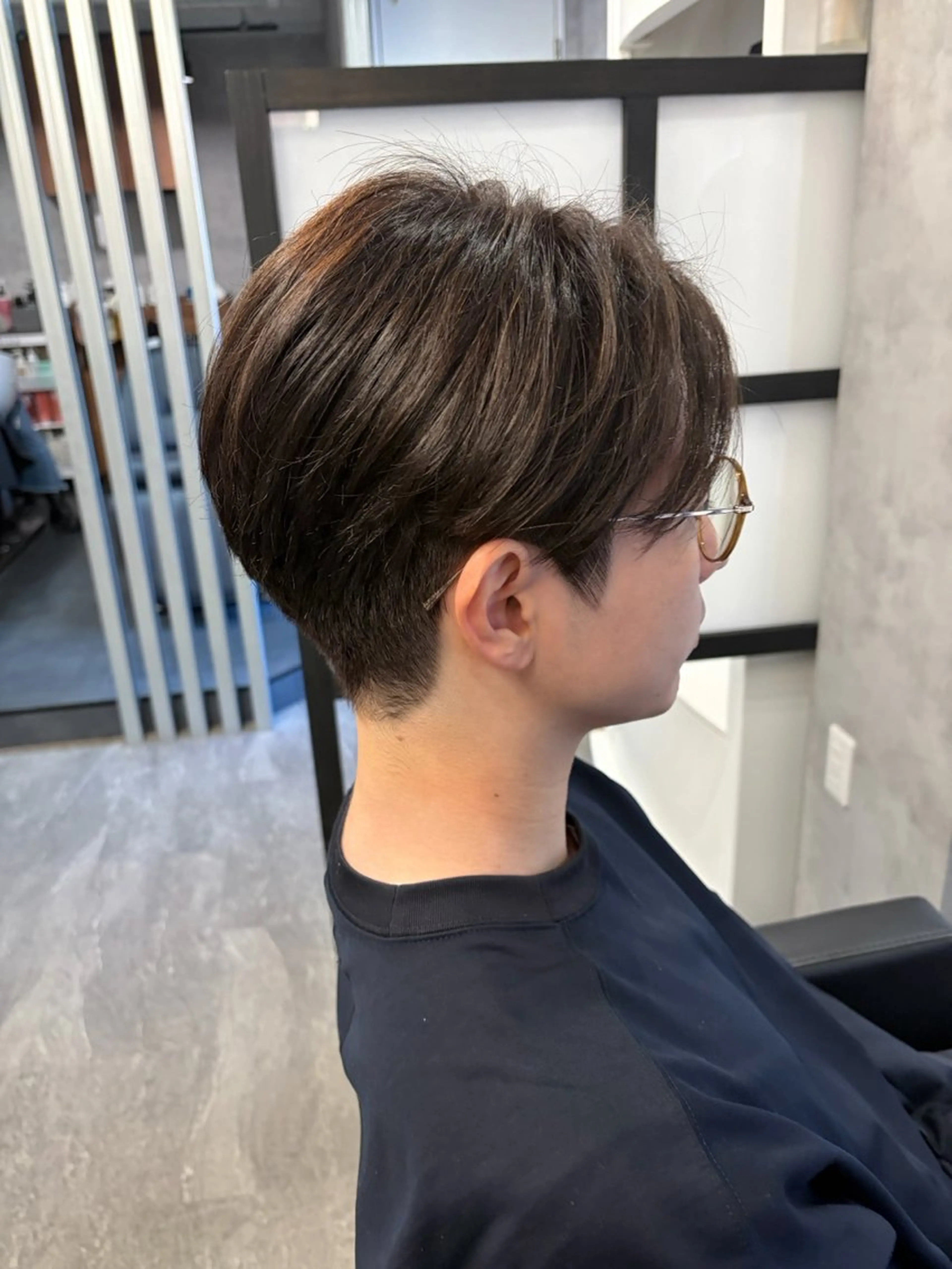 メンズカットの写真