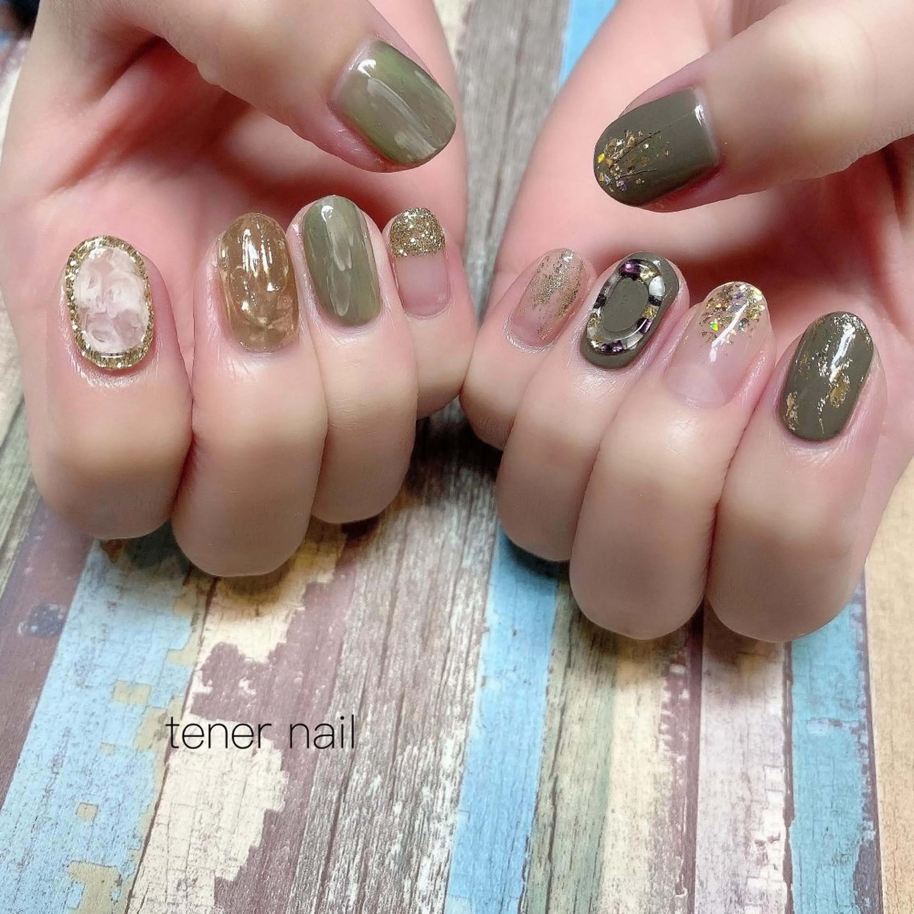 ネイル ニュアンスネイル テネルネイル tener nailのネイルデザイン