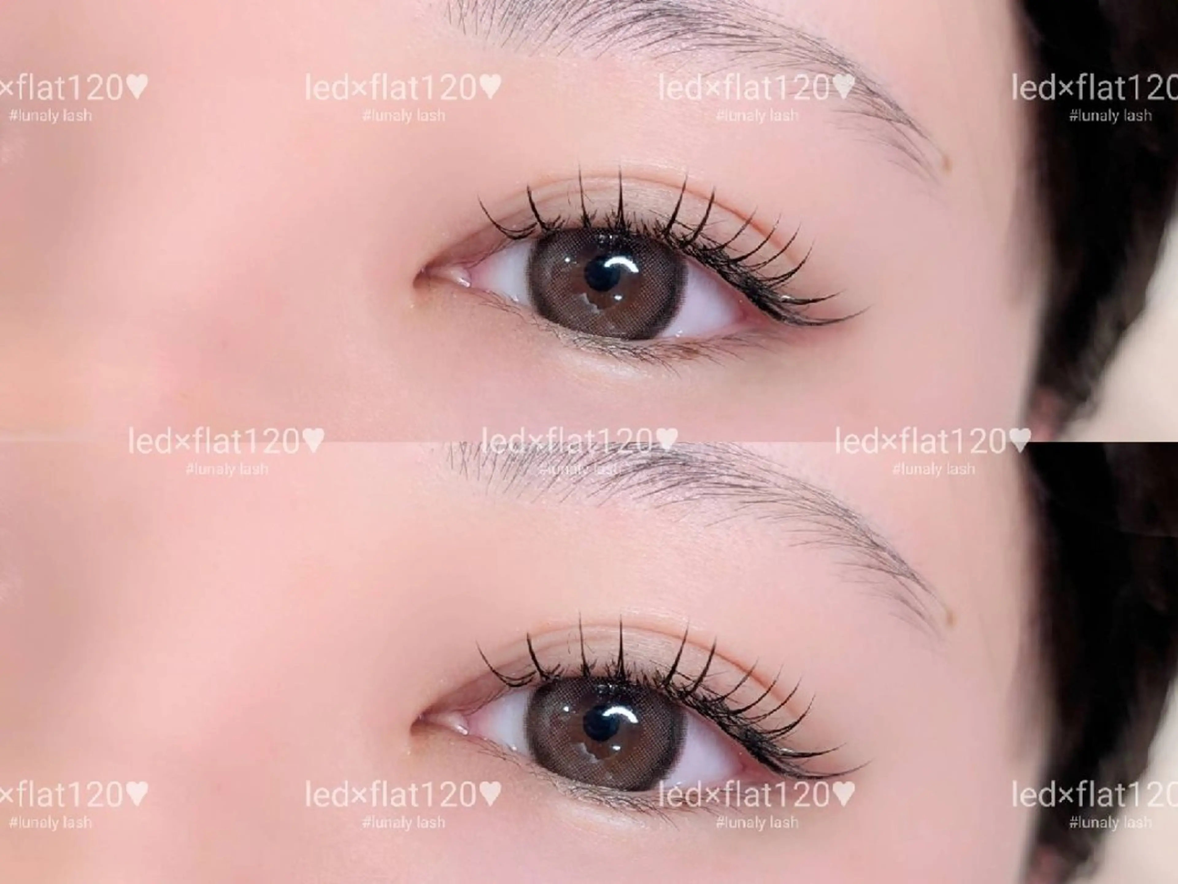 マツエク・マツパ フラットラッシュ マツエク アイラッシュサロン lunalyのマツエク・マツパデザイン