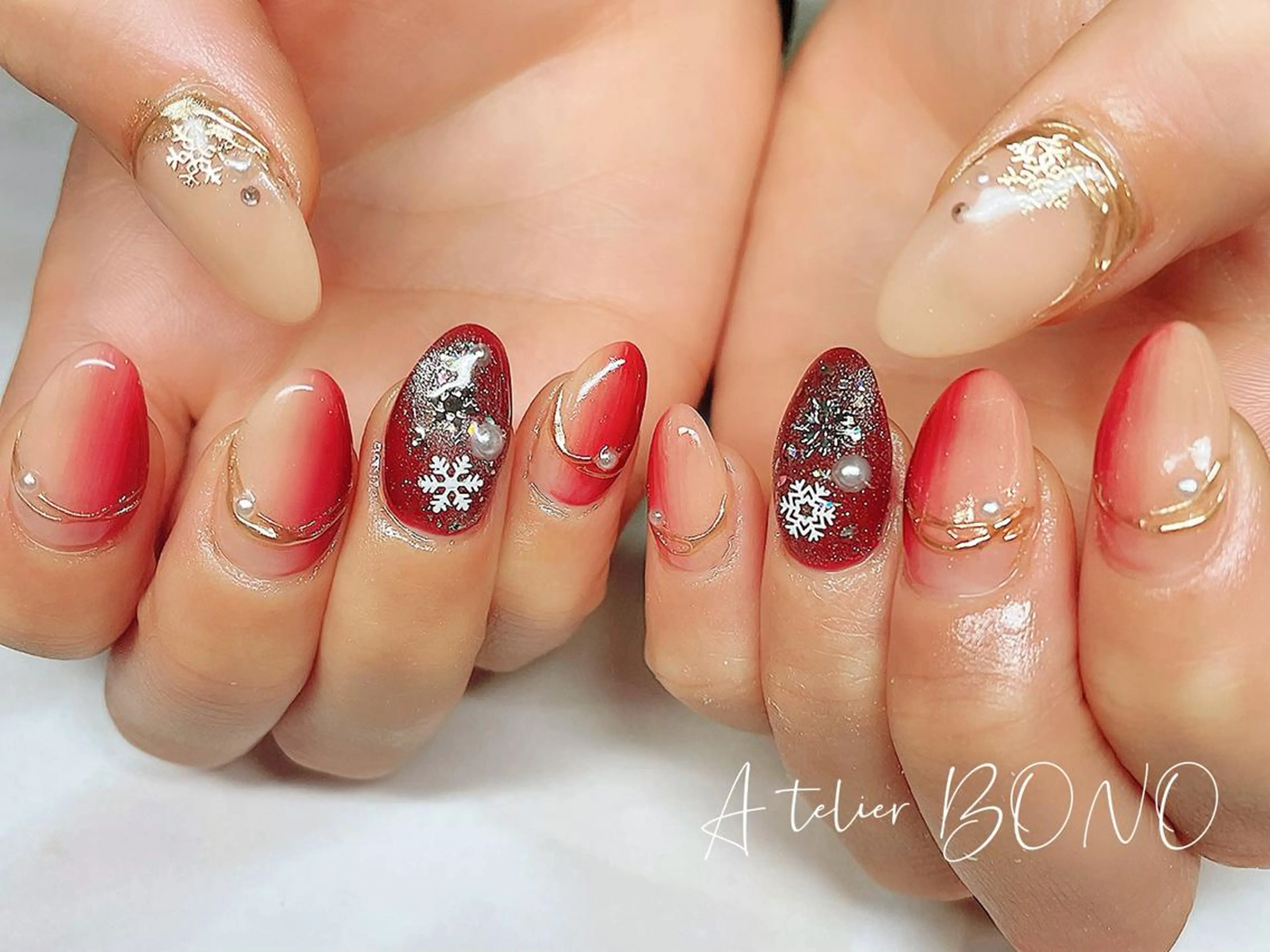 メンズ ネイル nail salon アトリエBONOのネイルデザイン