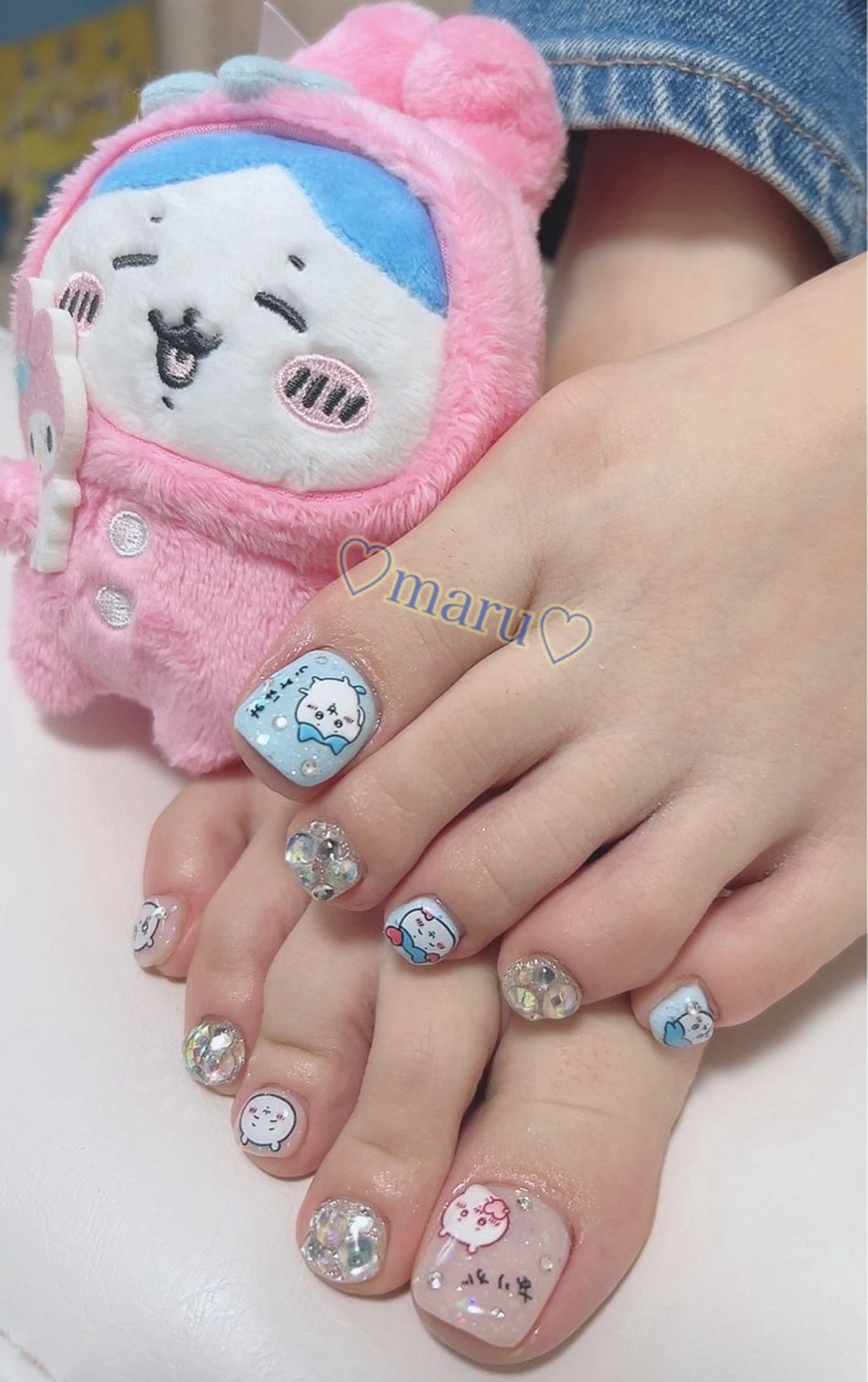 ネイル 持ち込み ハンドネイル フットネイル まるみ♡7/1〜値上 げ致します(>_<)のその他イメージ