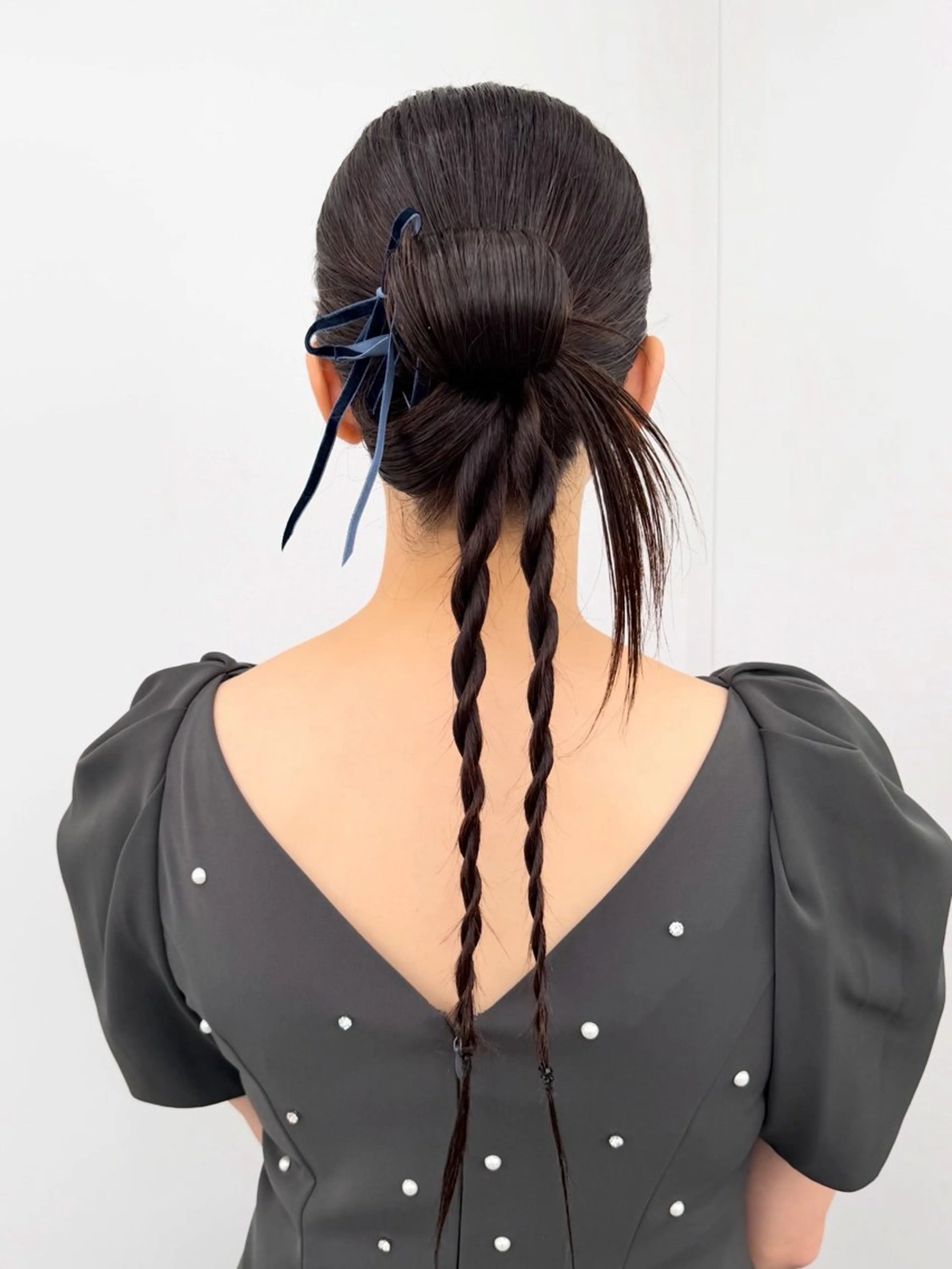 ヘアアレンジ ヘアセット 韓国ヘア/顔周り ヘアセット/加藤優里のヘアスタイル