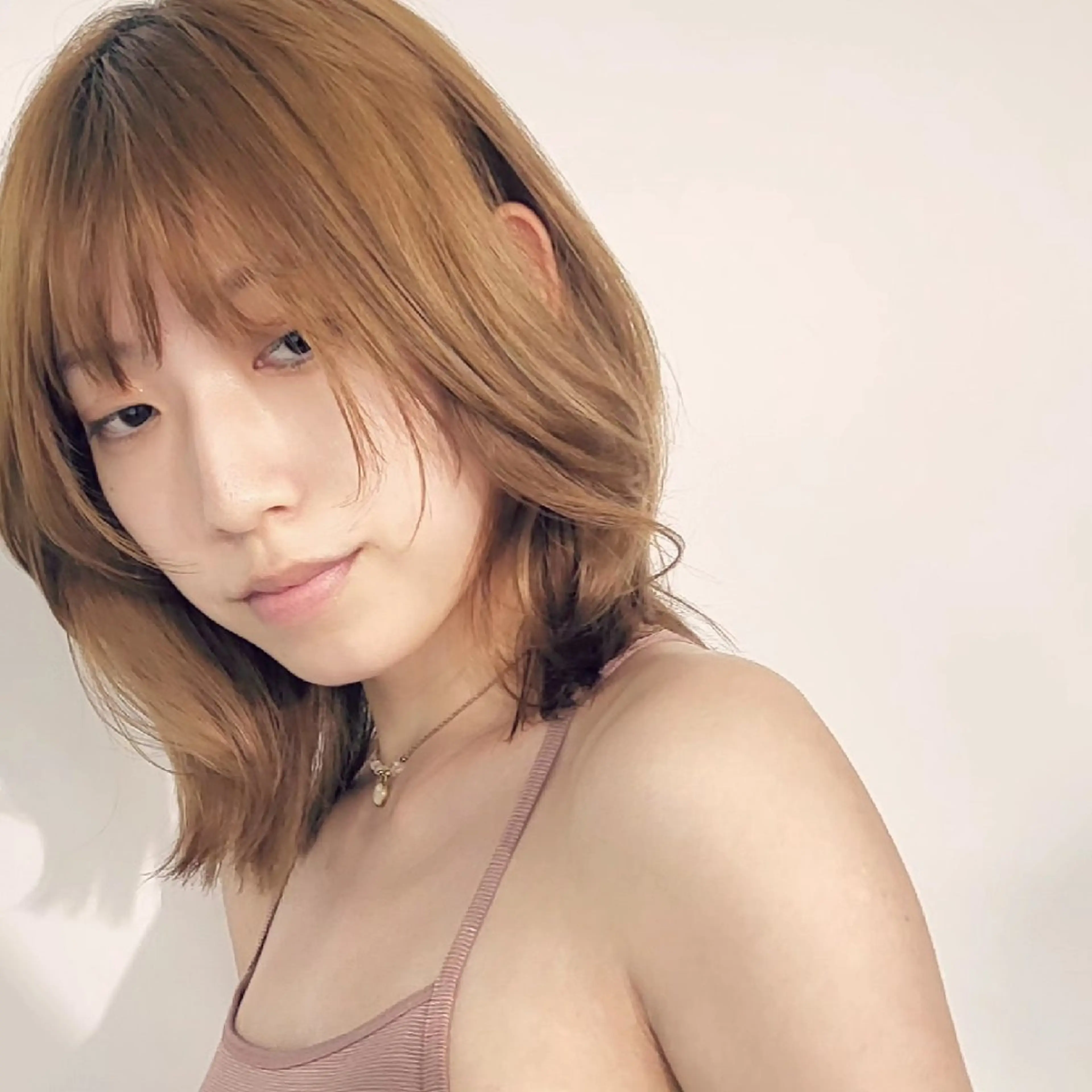 ミディアム カット ヘアカラー 社内カット講師・店長 菅原賢一のヘアスタイル