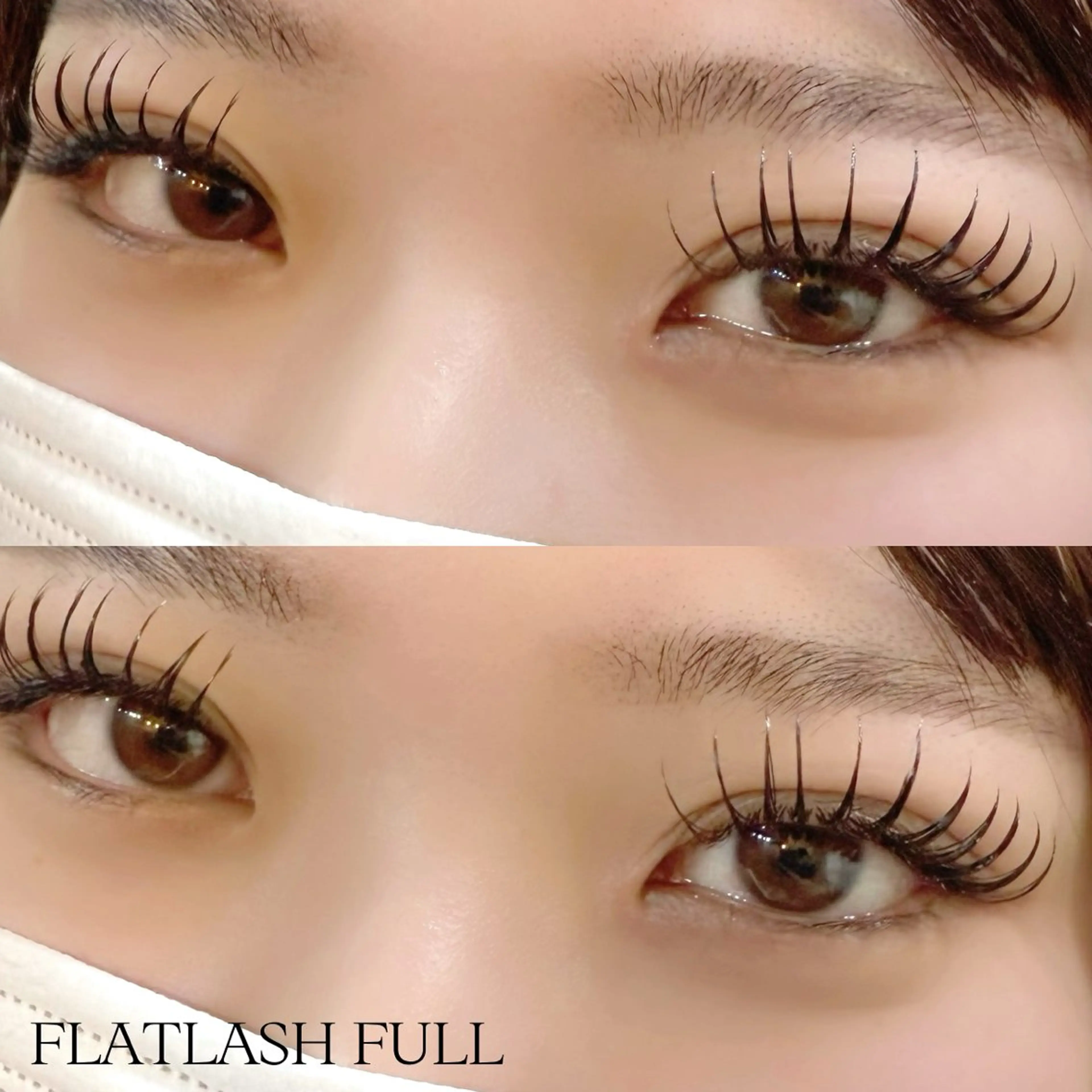 マツエク・マツパ 付け放題 フラットラッシュ mk eyelashのマツエク・マツパデザイン