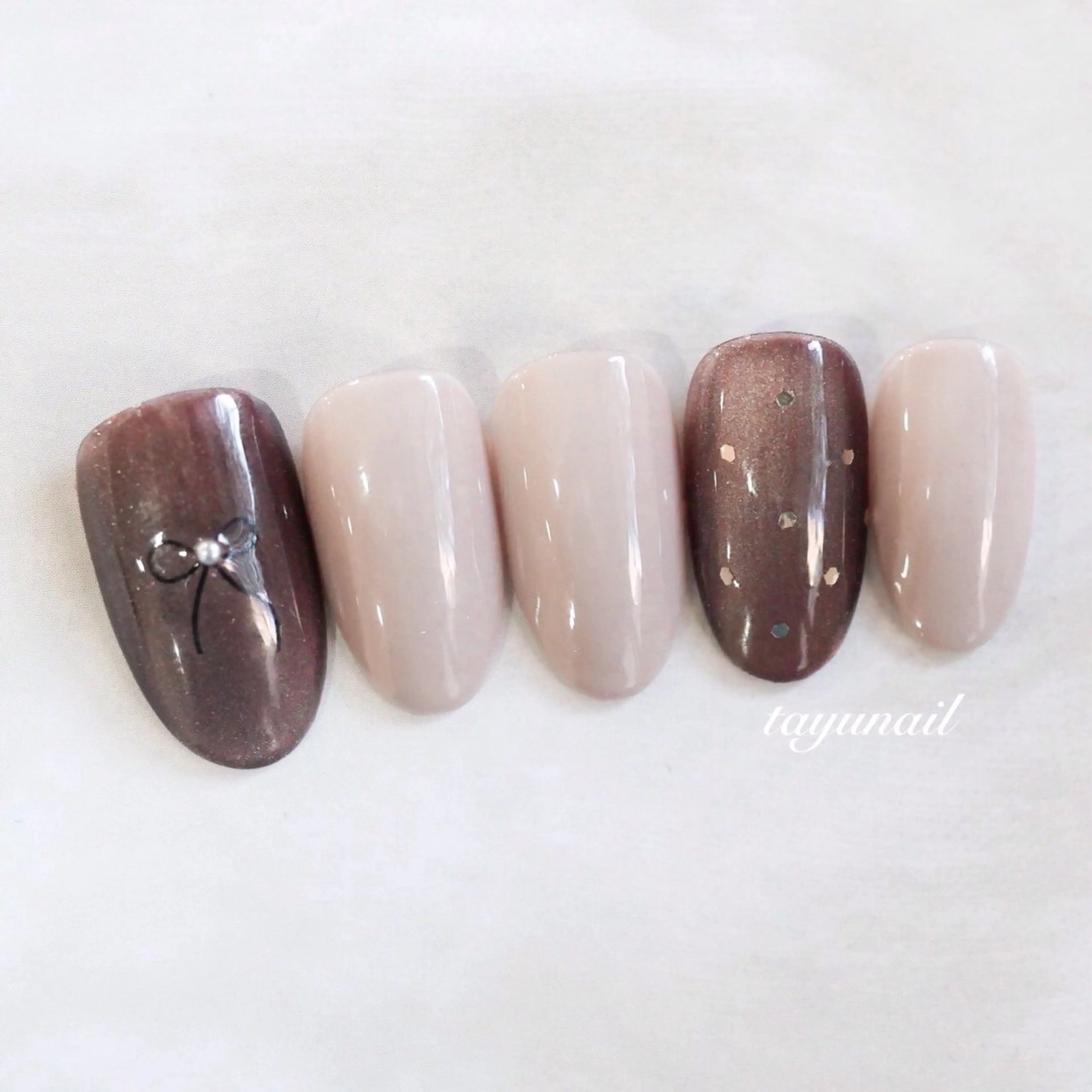 ネイル アートネイル ジェルネイル パラジェル ハンドネイル ネイルサロン 【たゆnail】のネイルデザイン