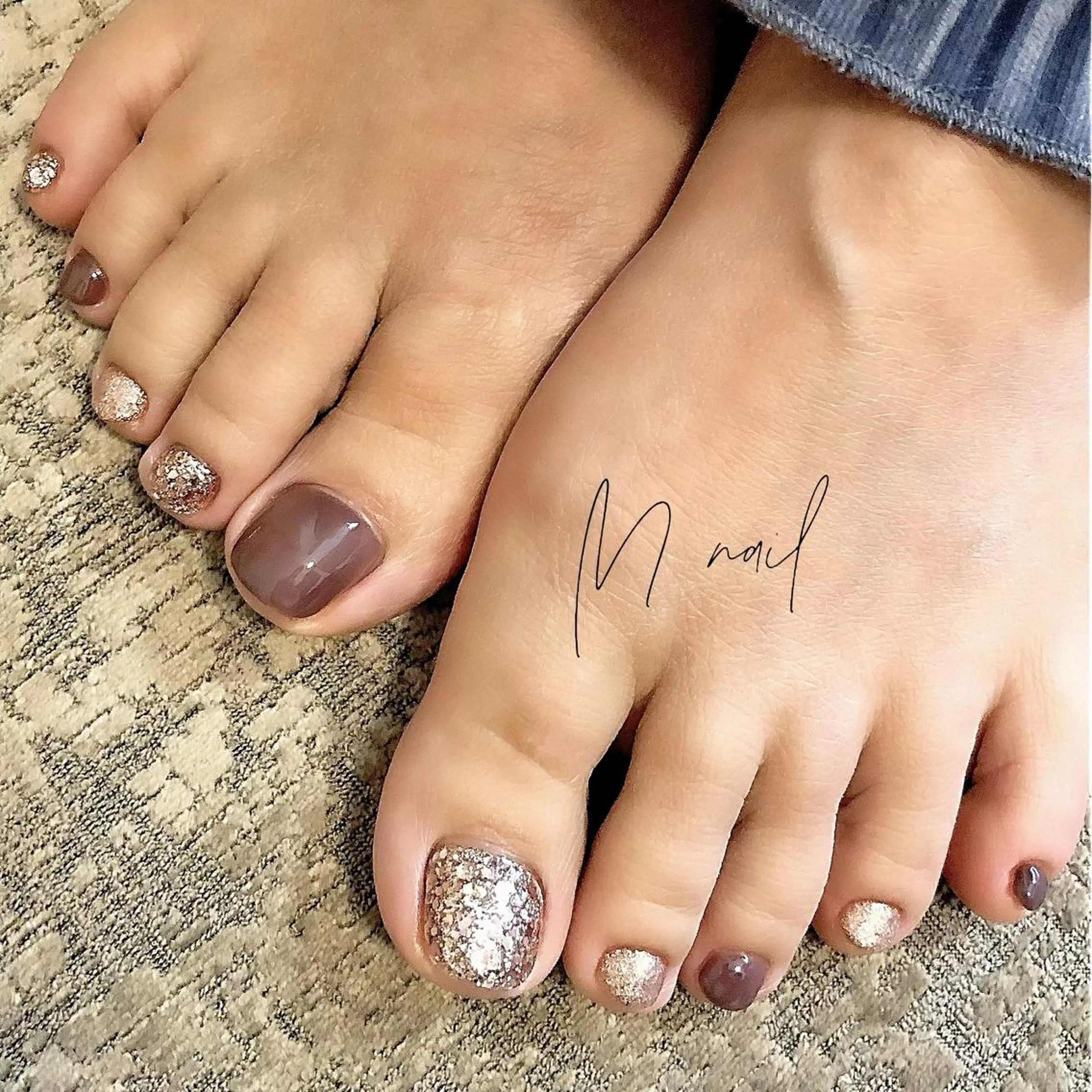 🧡minimo限定🧡フットジェルワンカラー(指によってカラー変更・追加OK！)の写真