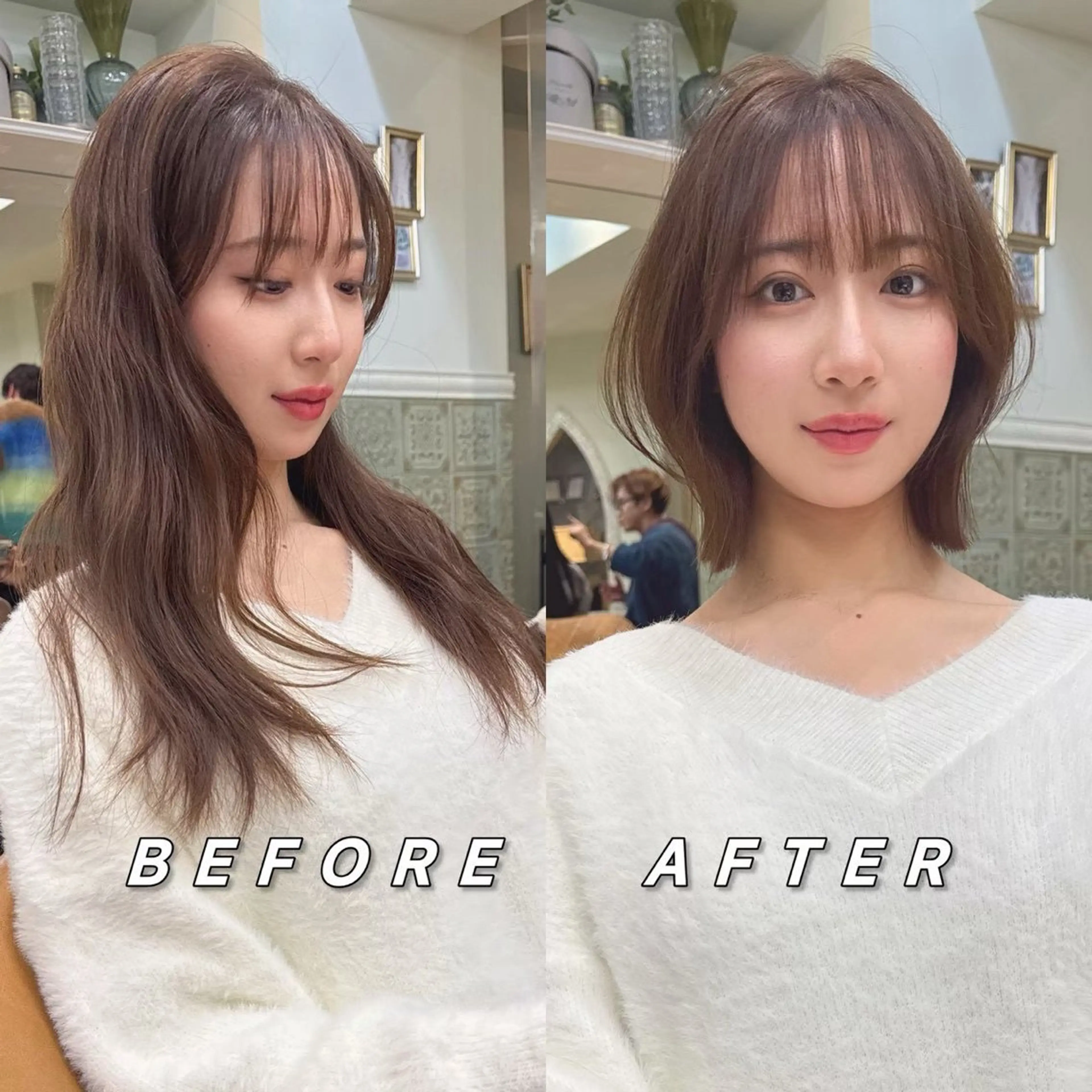 ショート カット Lond bla-maのヘアスタイル