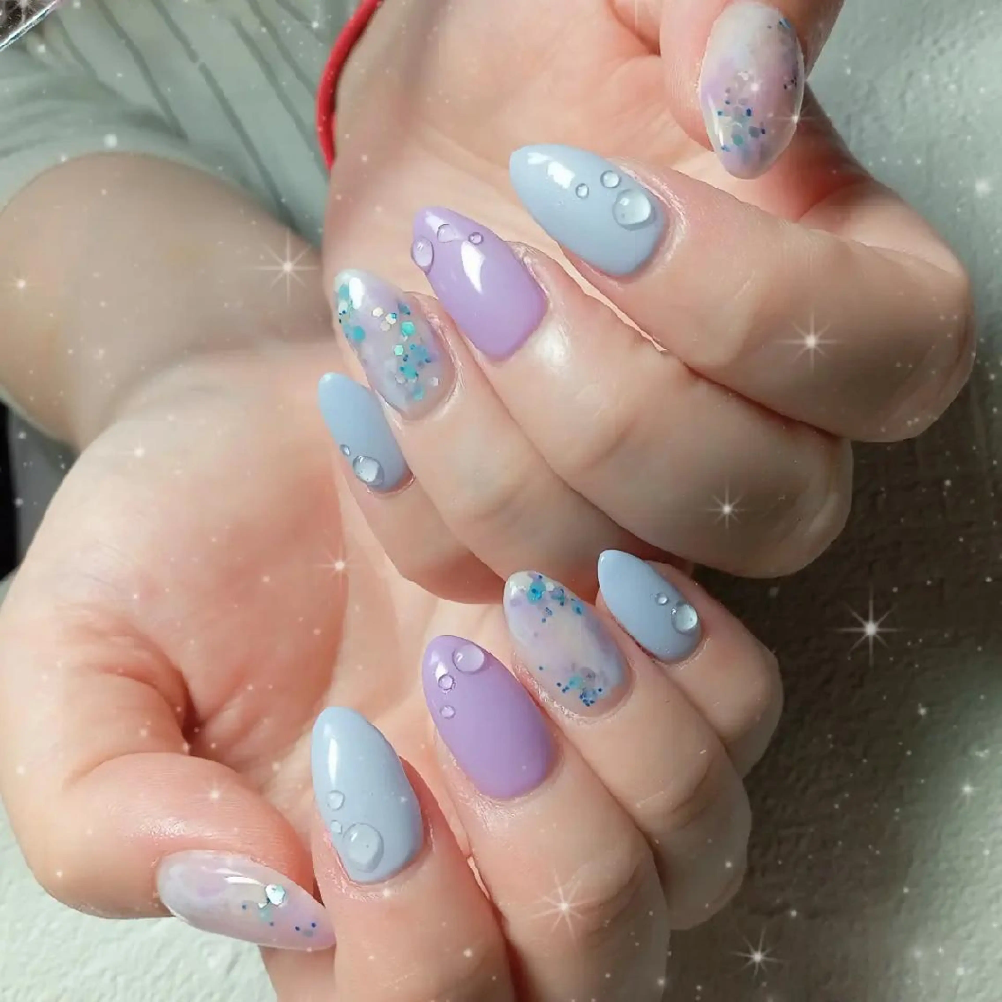 ネイル キラキラネイル オフィスネイル シンプルネイル 夏ネイル ブライダルネイル ハンドネイル flure de neige yukiのネイルデザイン