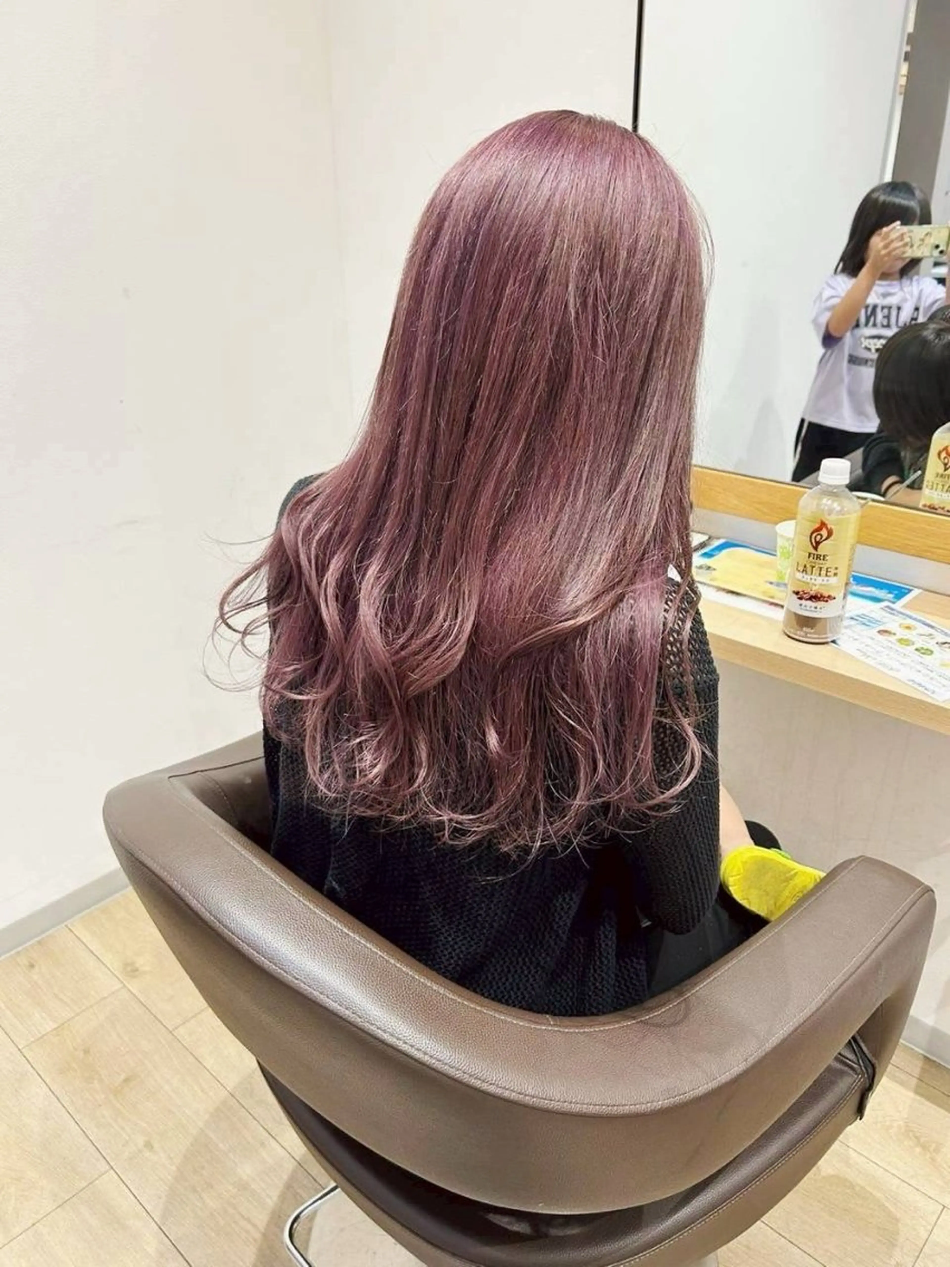 ロング カラー レイヤー/ショート chere狭山のヘアスタイル
