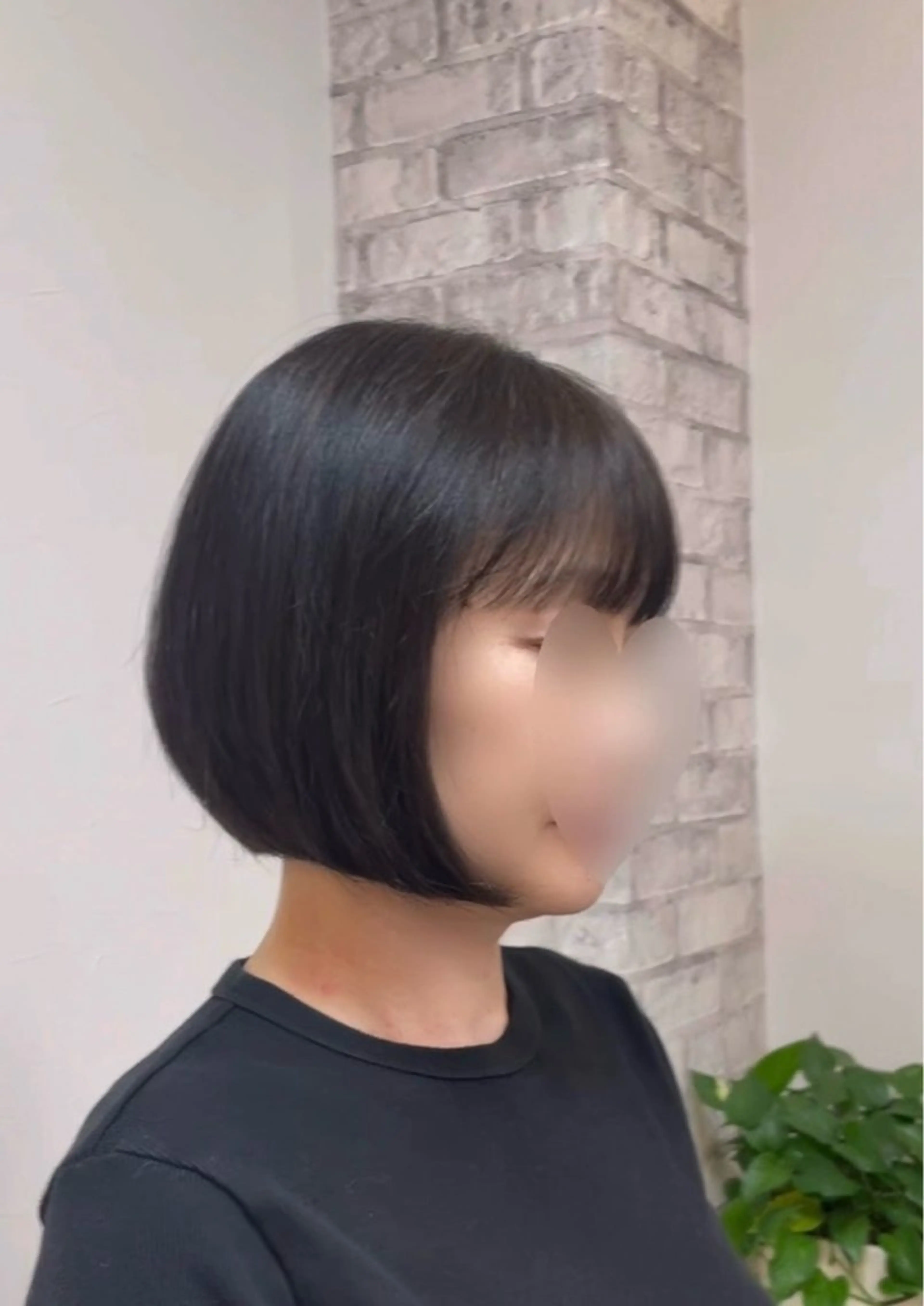 ミディアム 坂口 歩美のヘアスタイル