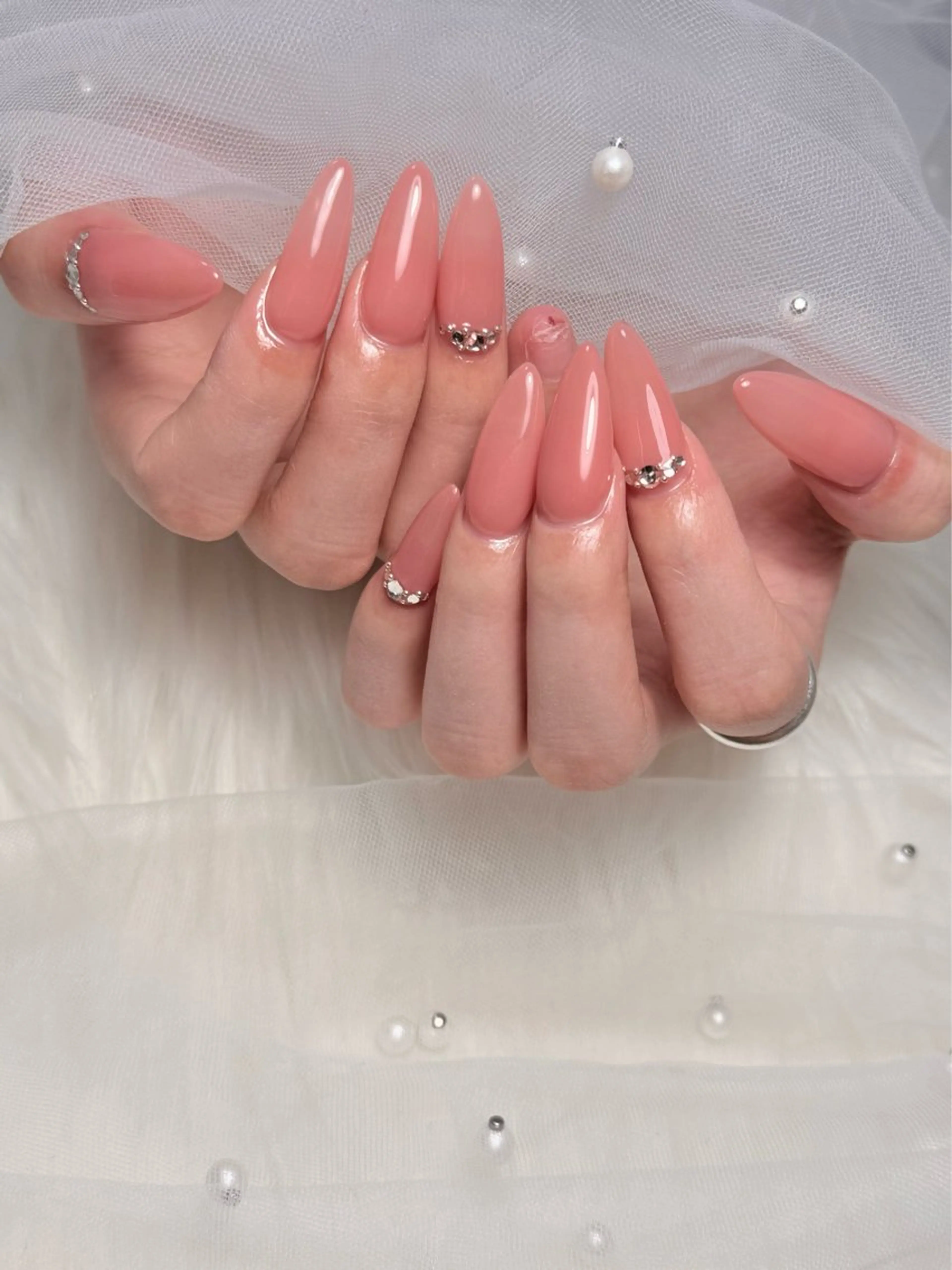 セミロング ハンドネイル 🌹Belle Nail🌹のネイルデザイン